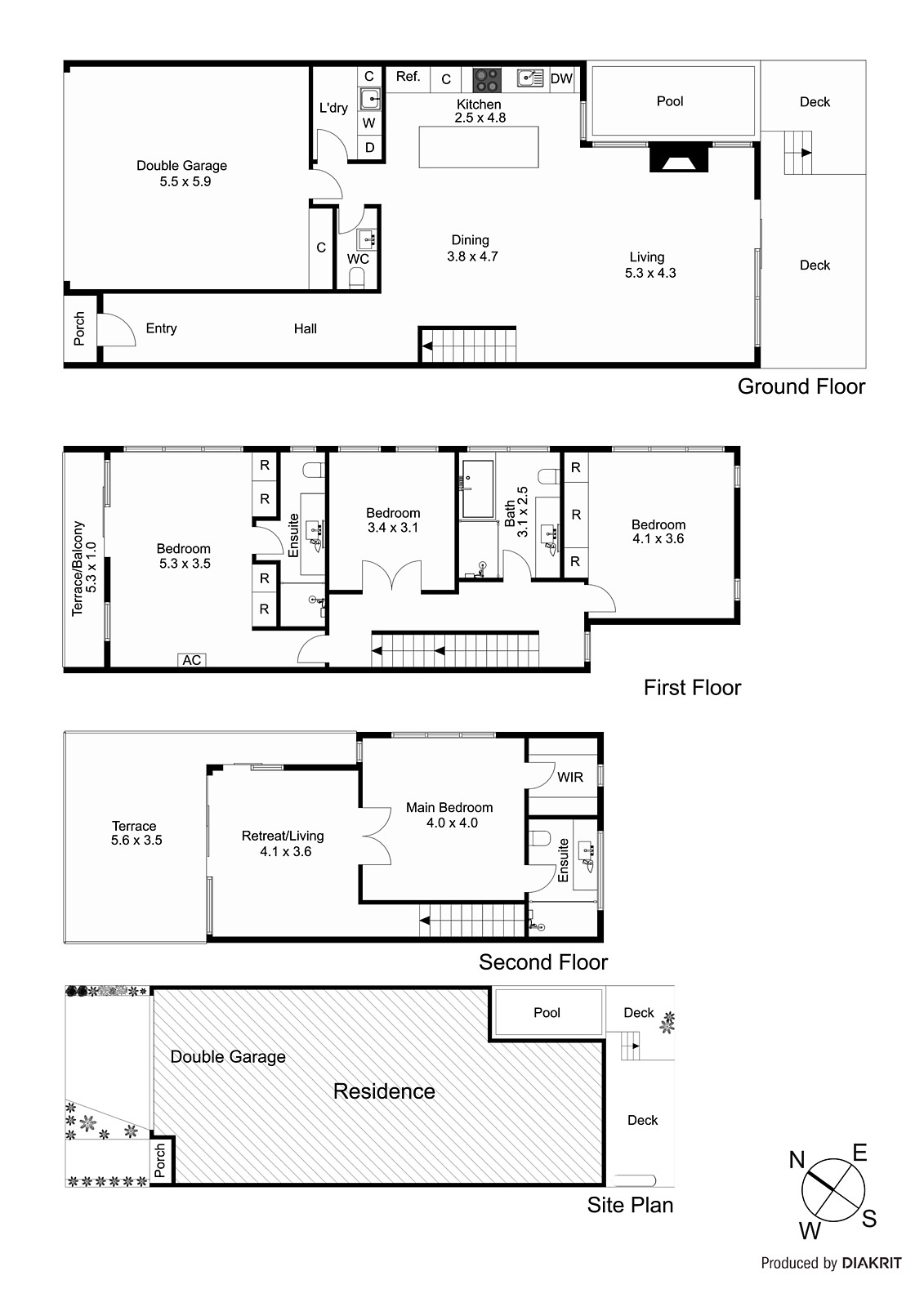 140 Ross Street, Port Melbourne VIC 3207 - Floorplan