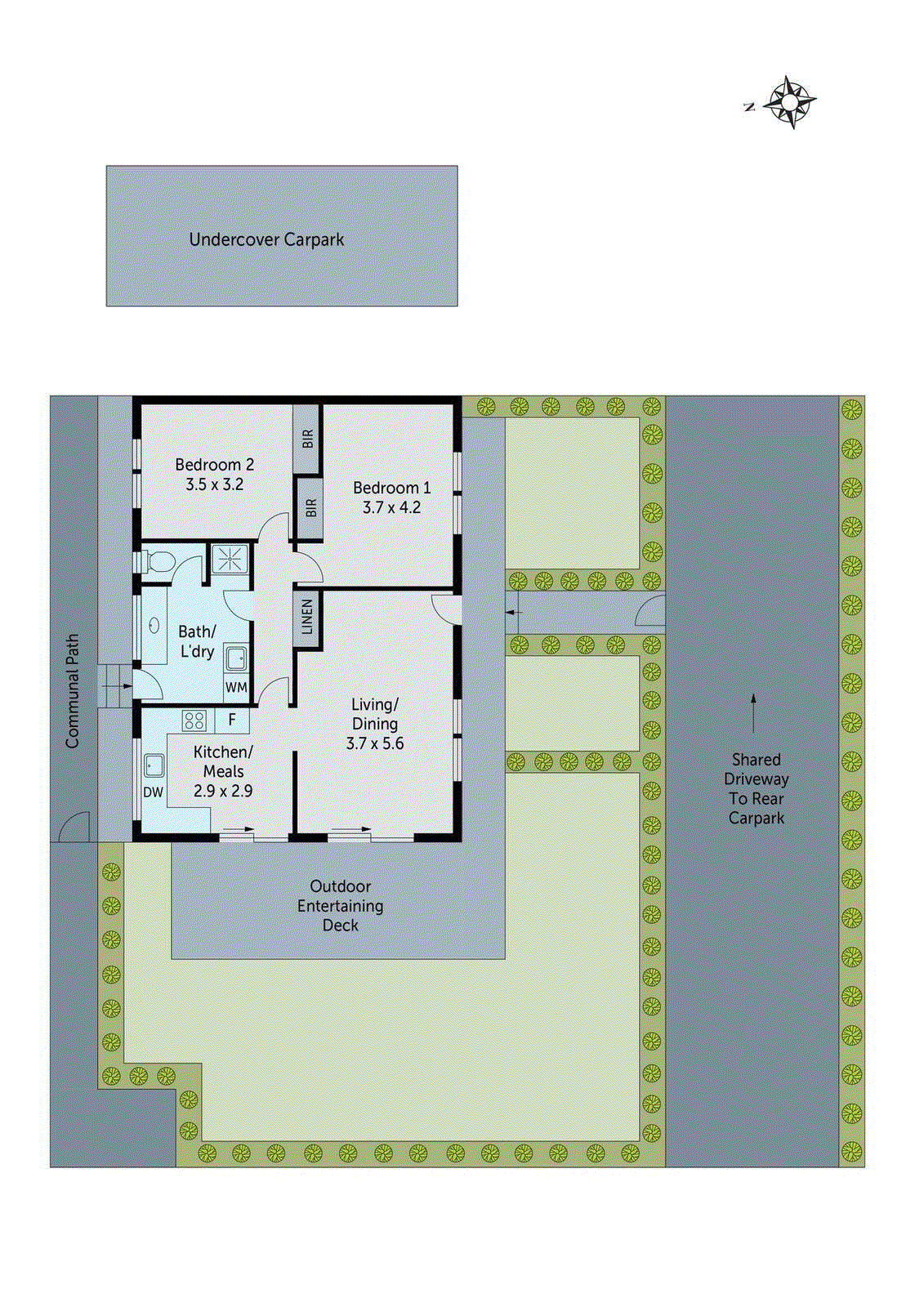 1/40 Tahara Street, Hamlyn Heights VIC 3215 - Floorplan