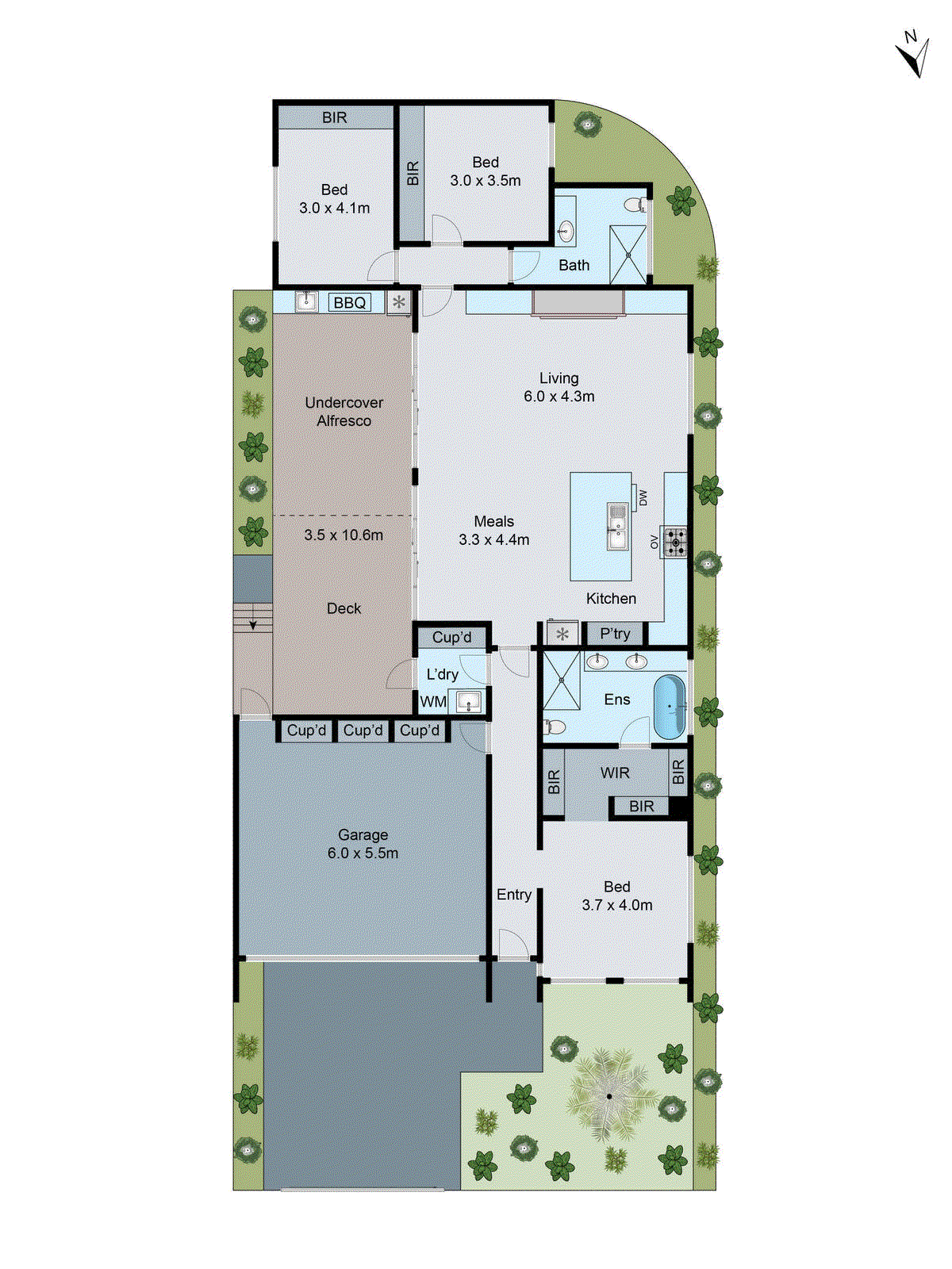 1/40 Vasey Street, Bentleigh East VIC 3165 - Floorplan