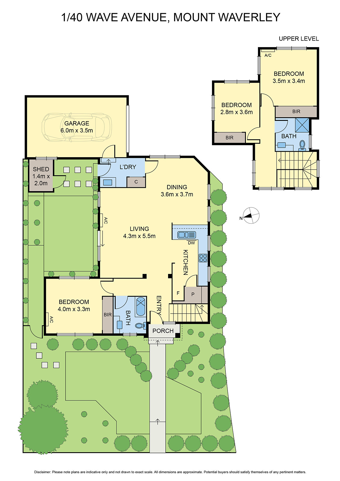 1/40 Wave Avenue, Mount Waverley VIC 3149 - Floorplan