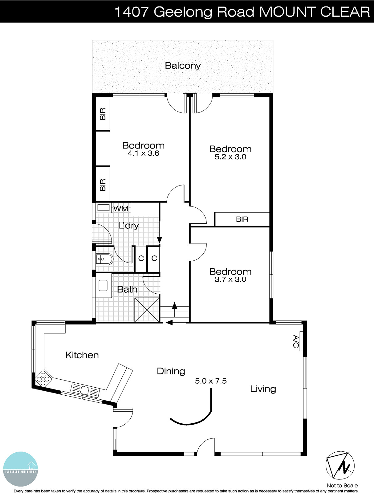 1407 Geelong Road, Mount Clear VIC 3350 - Floorplan