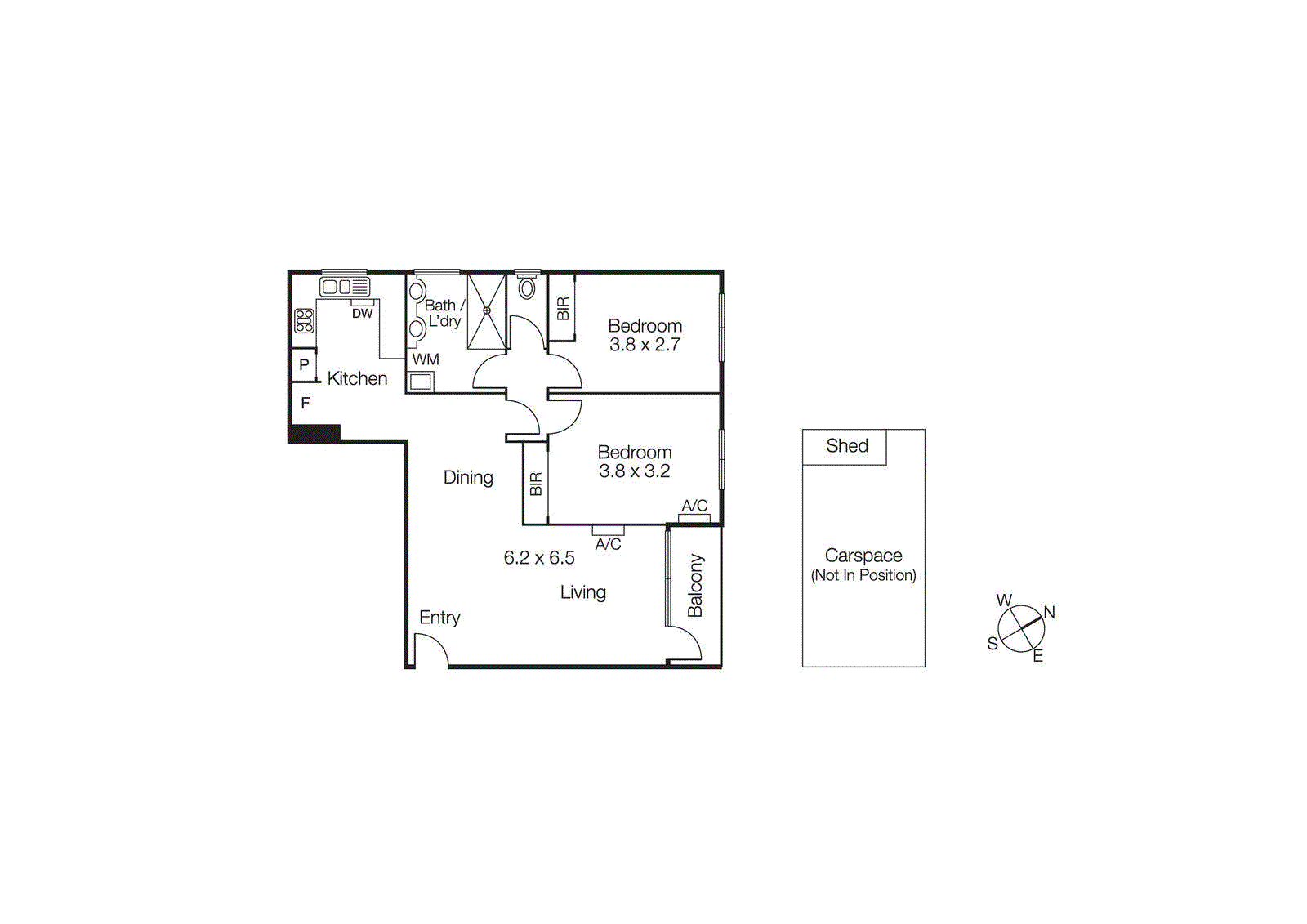 1/41-43 Alma Road, St Kilda VIC 3182 - Floorplan
