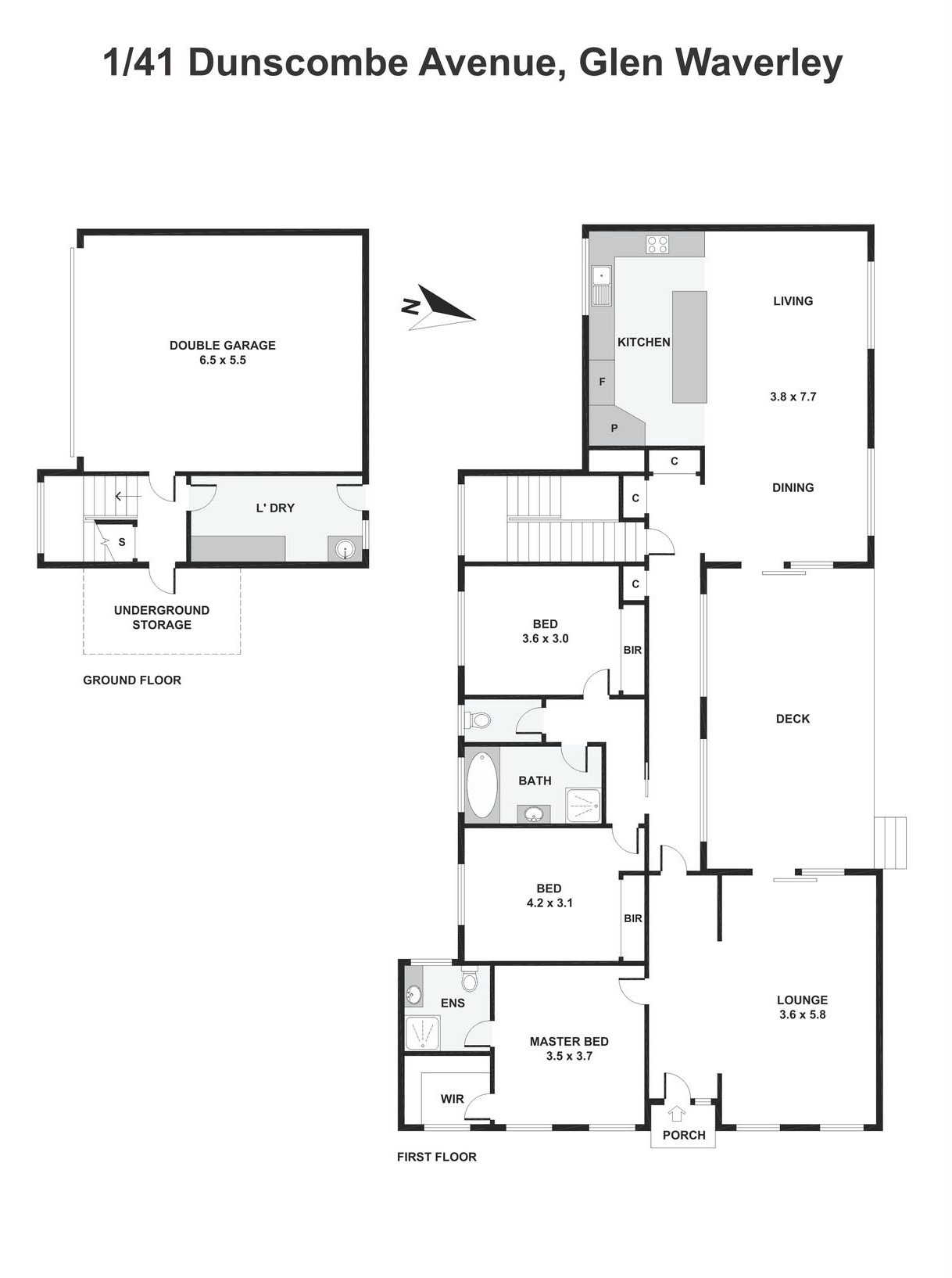 1/41&nbsp;Dunscombe Avenue&nbsp;&nbsp;Glen Waverley 1