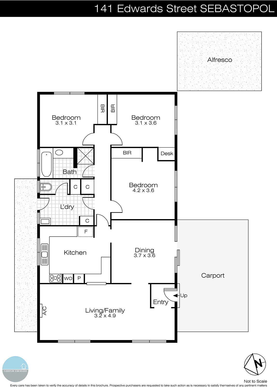 141 Edwards Street, Sebastopol VIC 3356 - Floorplan