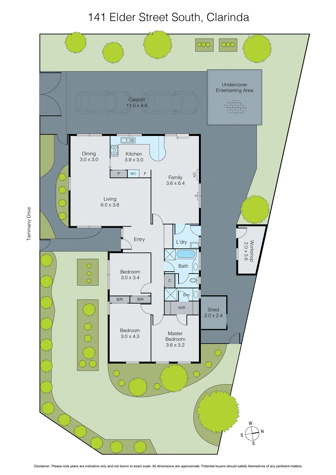 141 Elder Street South, Clarinda VIC 3169 - Floorplan