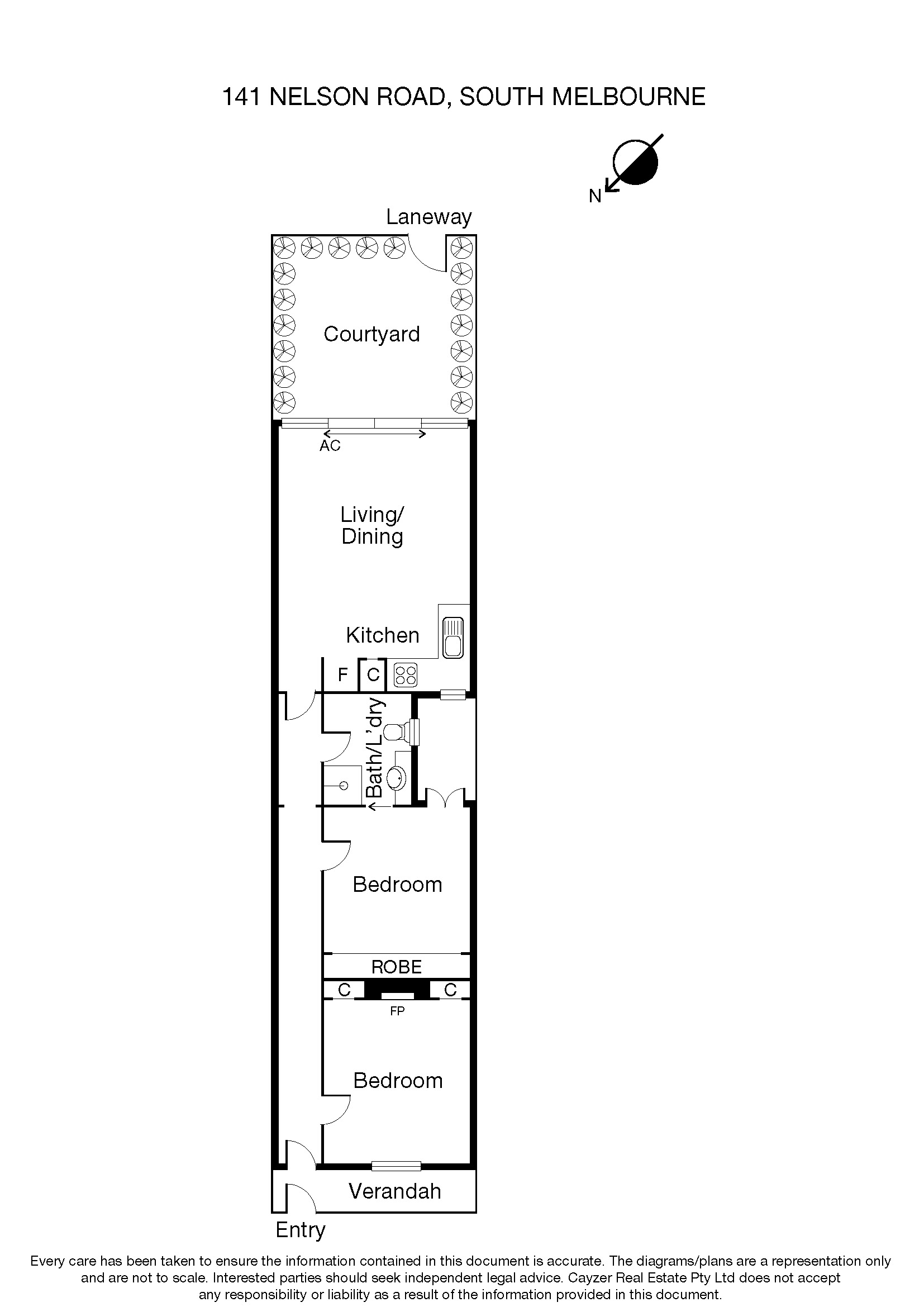 141 Nelson Road, SOUTH MELBOURNE VIC 3205 - Floorplan