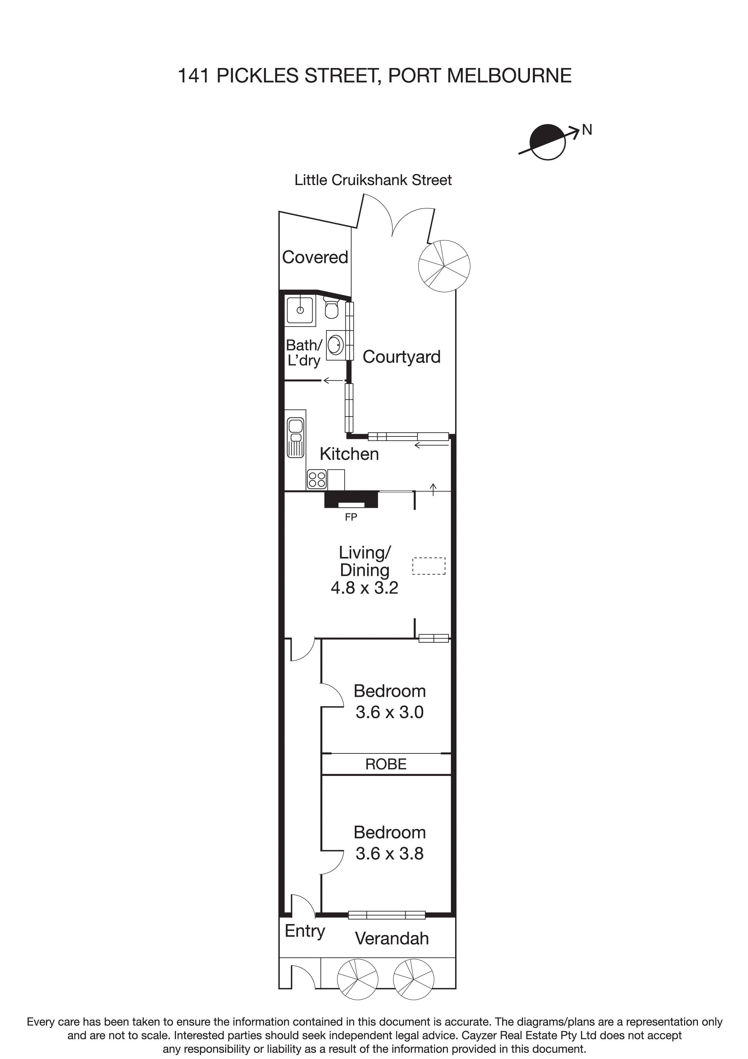 141 Pickles Street, PORT MELBOURNE VIC 3207 - Floorplan