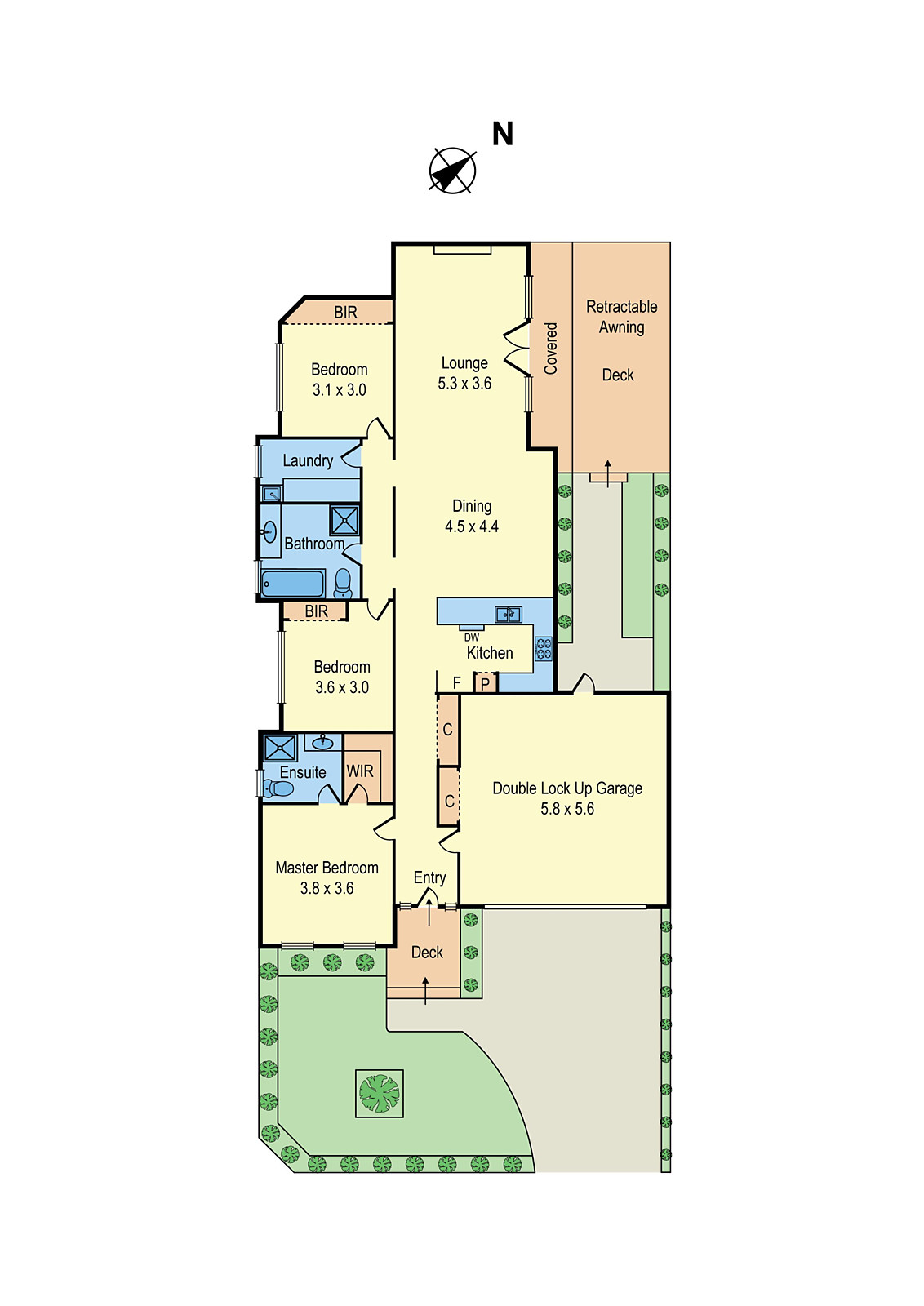 1/41 Seventh Street, Parkdale VIC 3195 - Floorplan