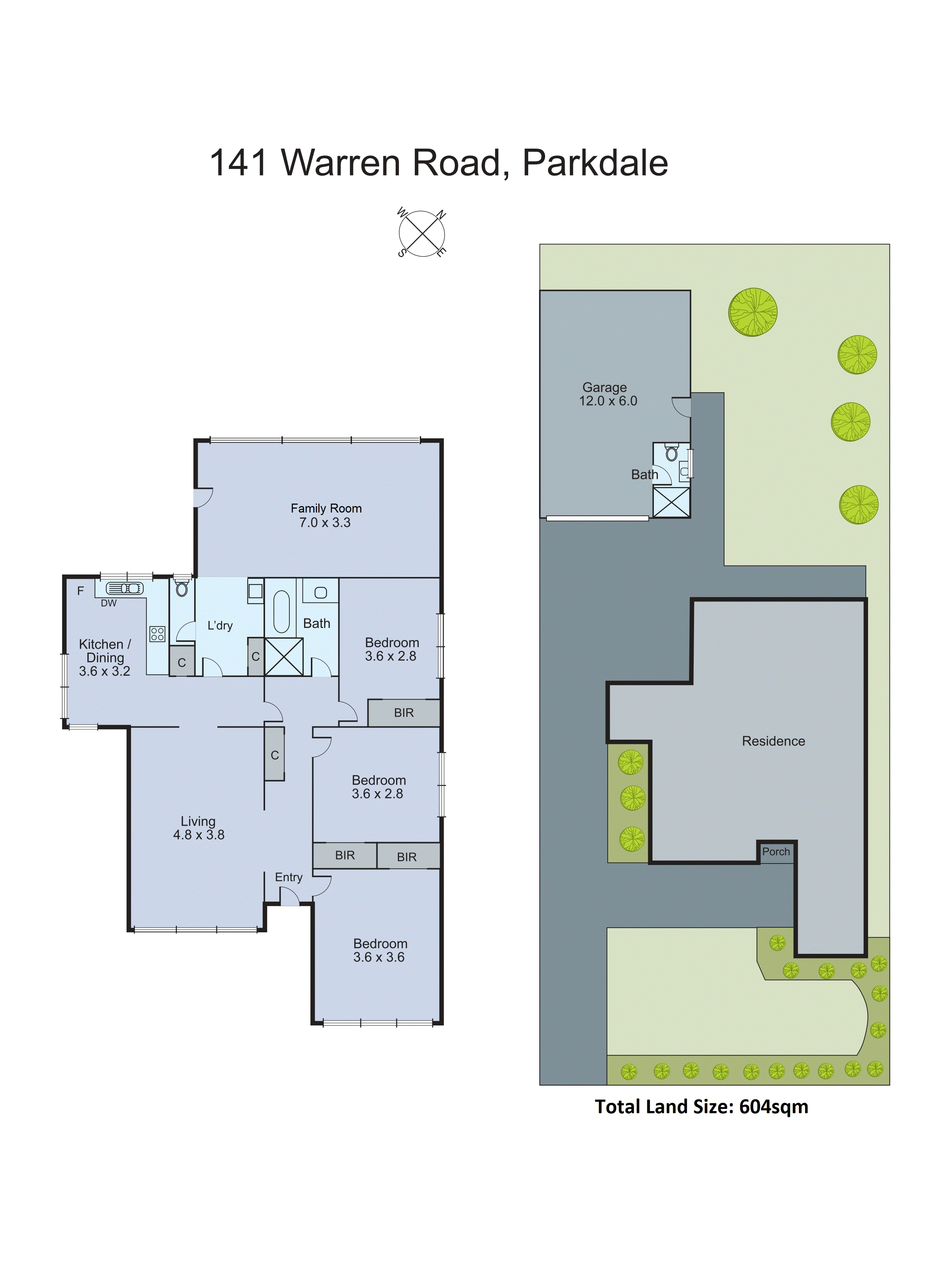 141 Warren Road, Parkdale VIC 3195 - Floorplan