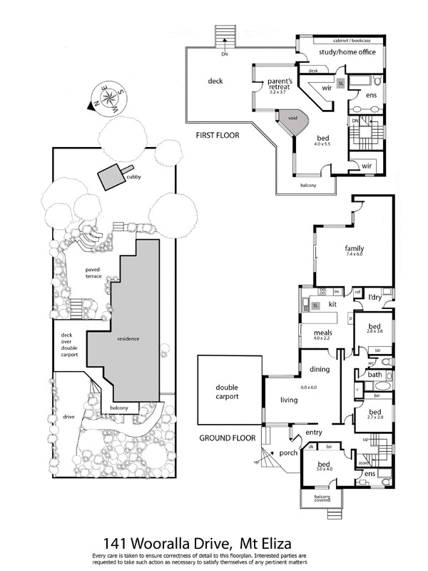 141 Wooralla Drive, MOUNT ELIZA VIC 3930 - Floorplan