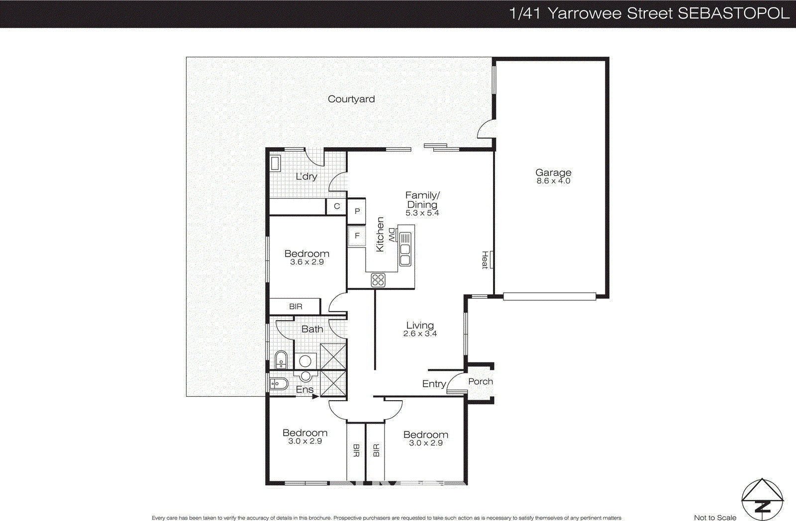 1/41 Yarrowee Street, Sebastopol VIC 3356 - Floorplan