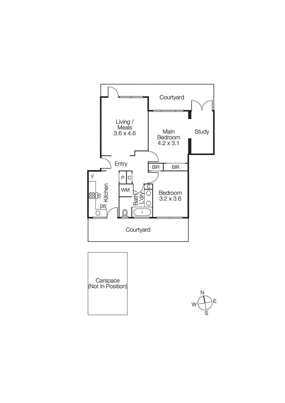 14/10 Williams Road, Prahran VIC 3181 - Floorplan