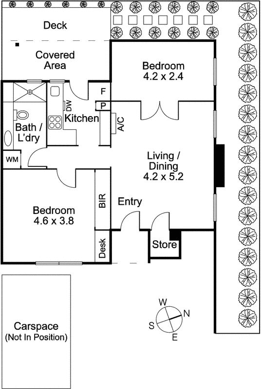 14/101 Alma Road, St Kilda East VIC 3183 - Floorplan