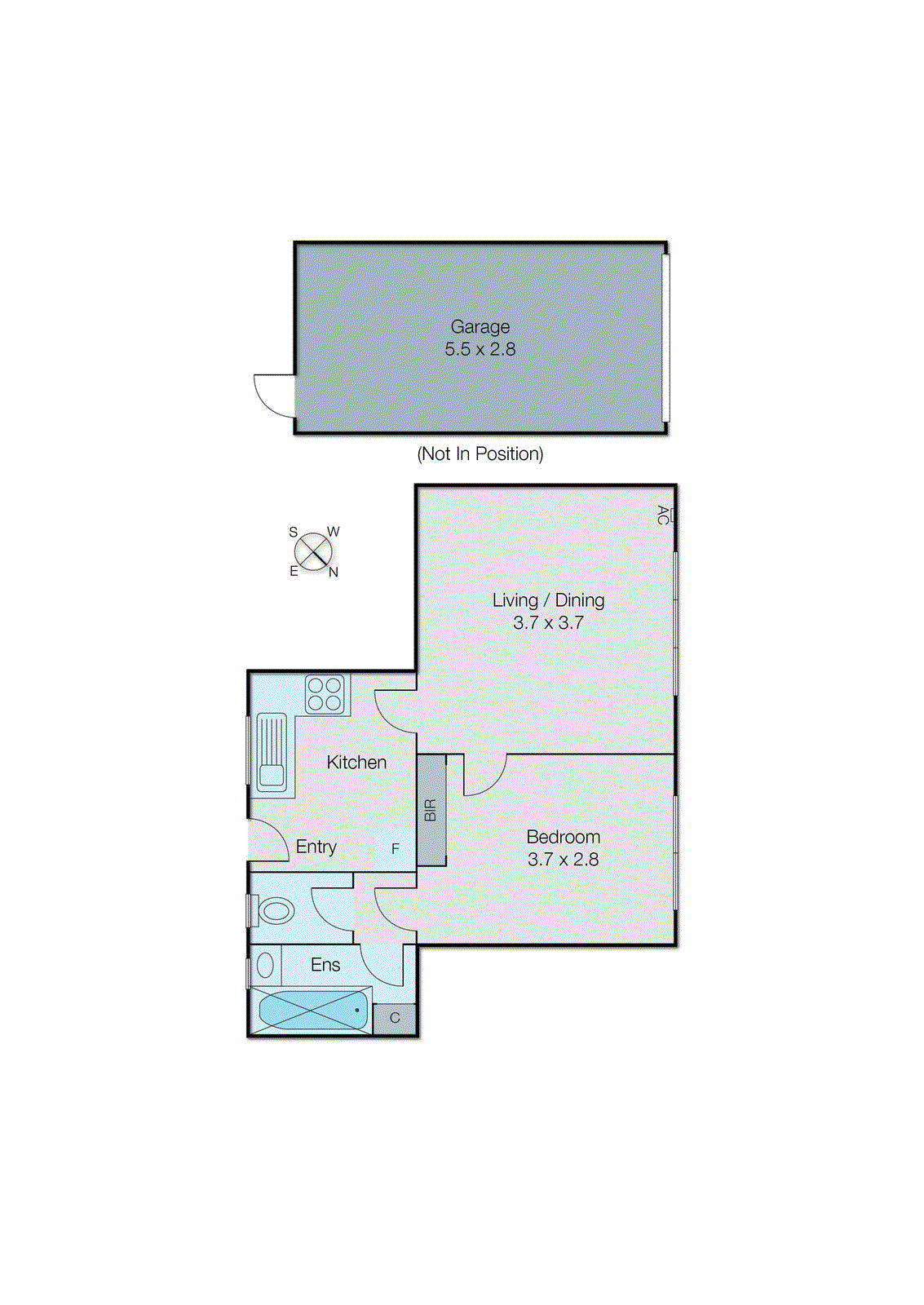 14/117 Como Parade East, Parkdale VIC 3195 - Floorplan