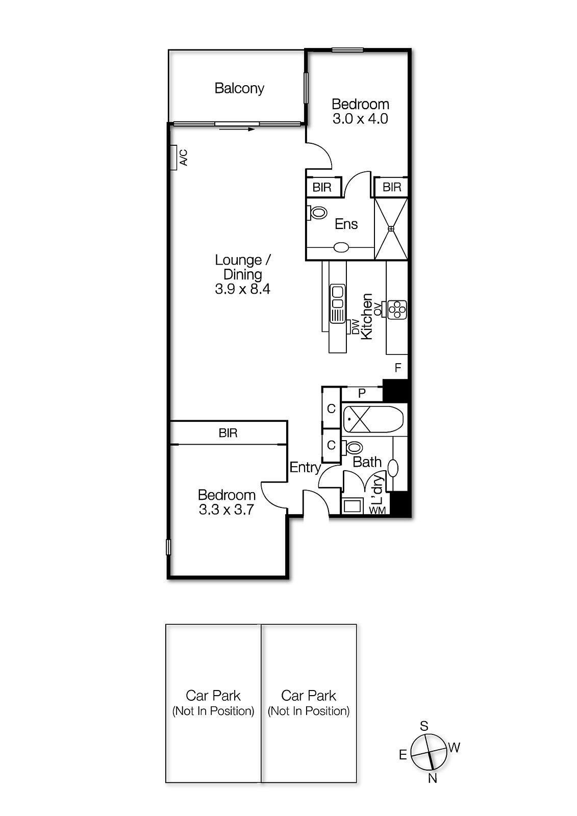 14/125 Ormond Road, Elwood VIC 3184 - Floorplan