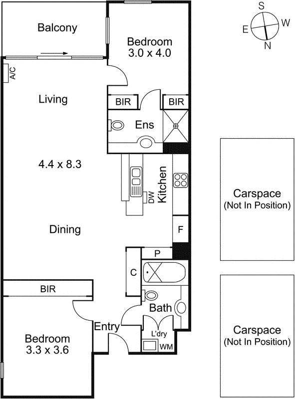 14/125 Ormond Road, Elwood VIC 3184 - Floorplan