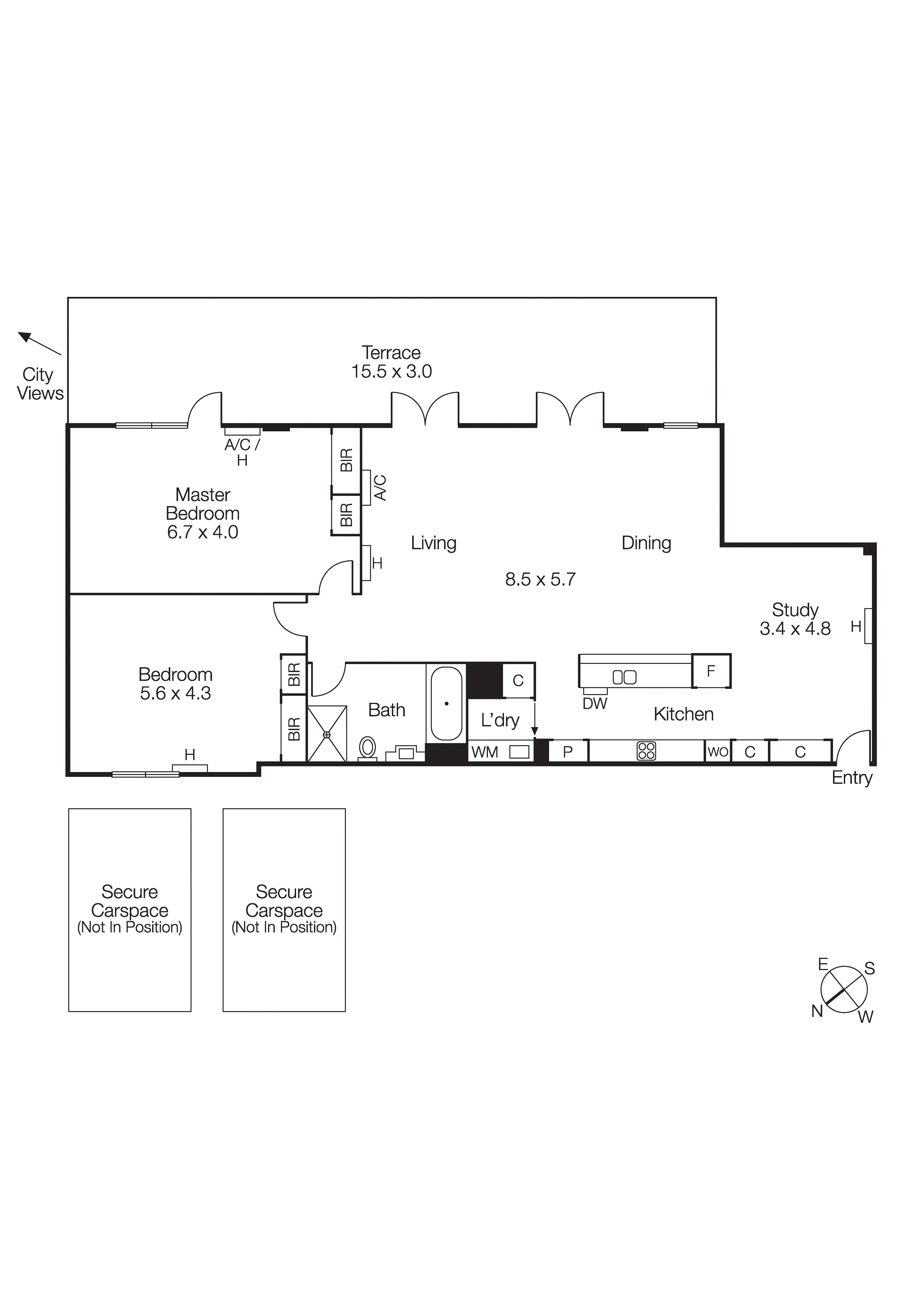 14/156 Bay Street, Port Melbourne VIC 3207 - Floorplan