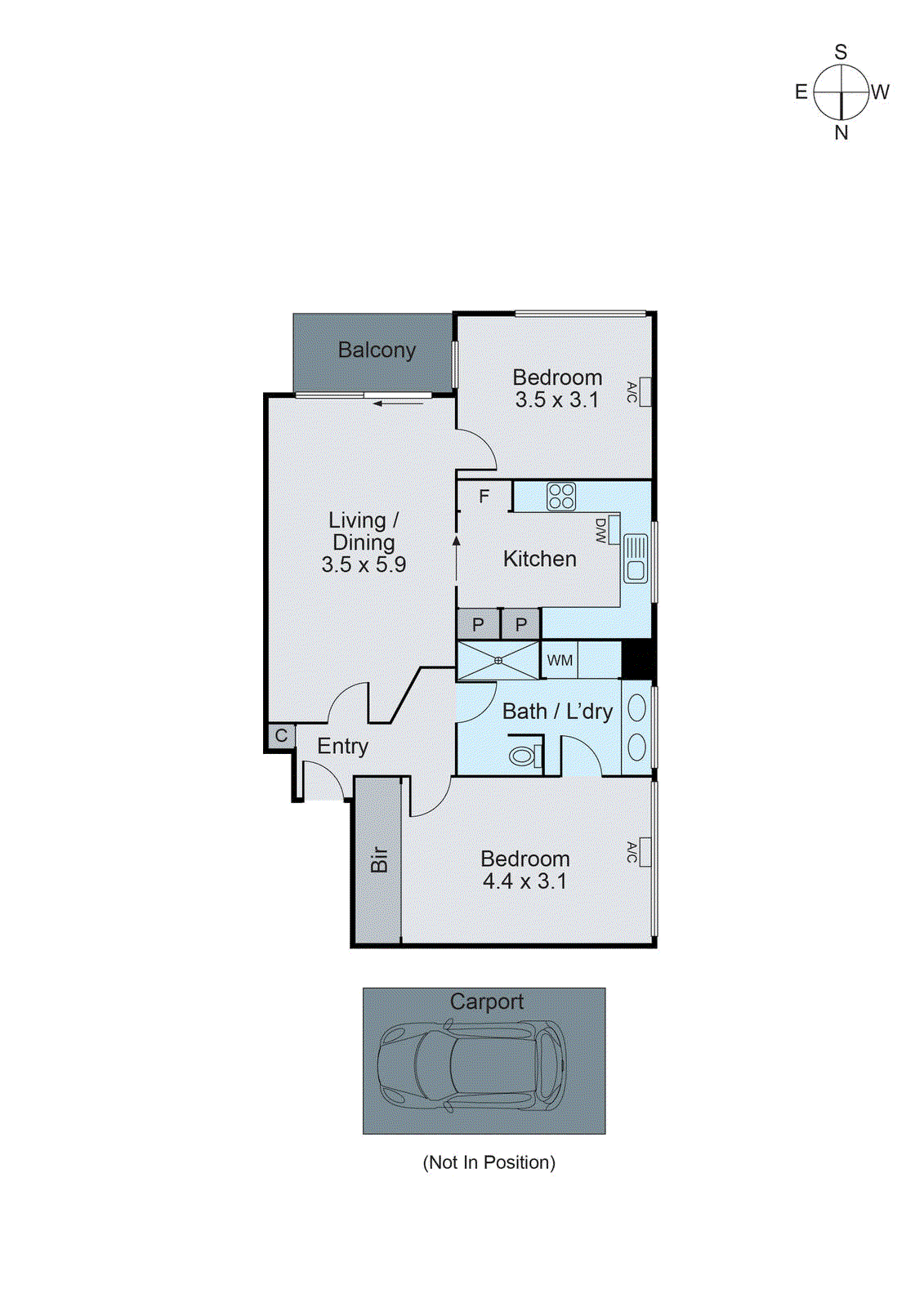 14/166 Toorak Road West, South Yarra VIC 3141 - Floorplan
