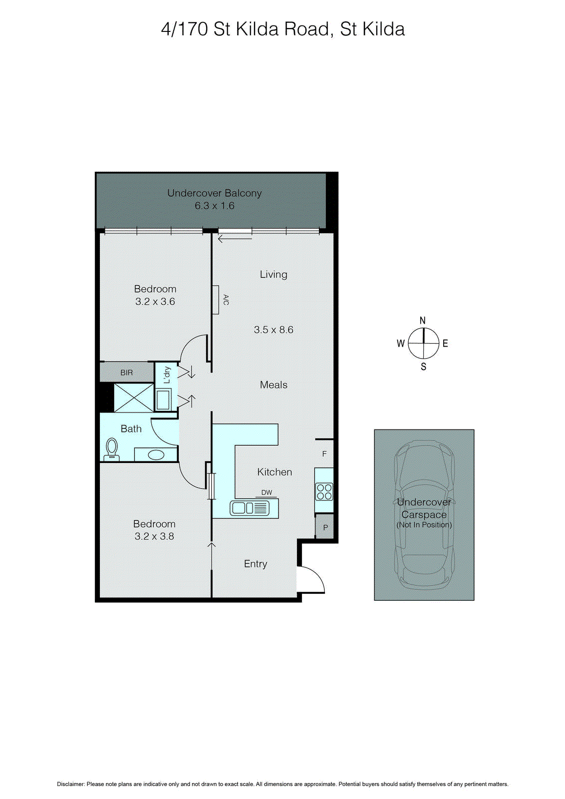 14/170 St Kilda Road, St Kilda VIC 3182 - Floorplan