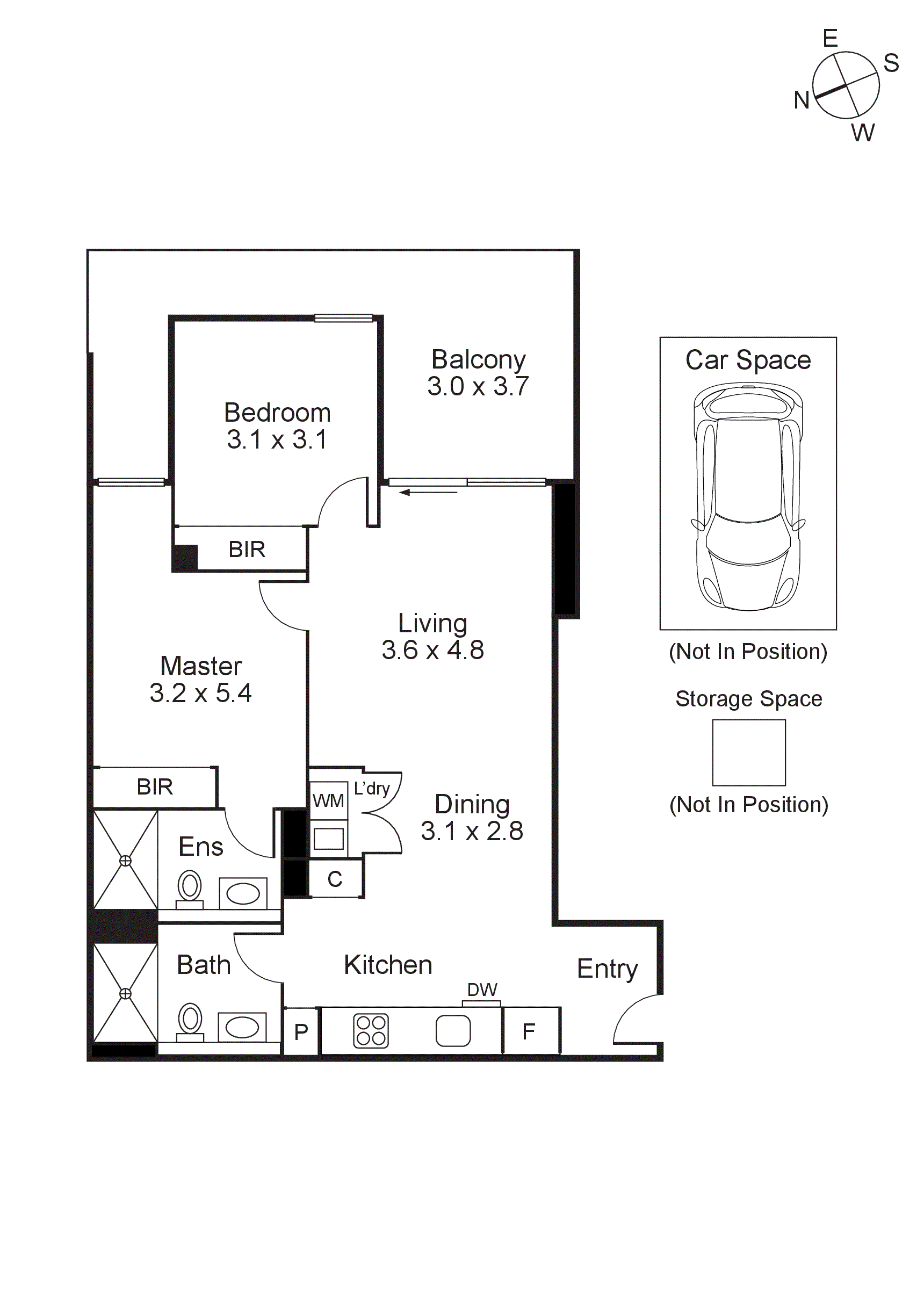 141/75 Graham Road, Highett VIC 3190 - Floorplan