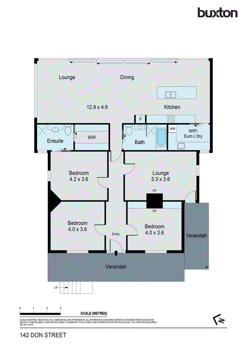 142 Don St, Bendigo VIC 3550 - Floorplan