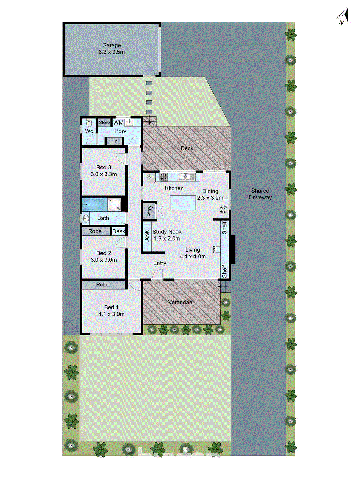 1/42 Itkeston Street, Herne Hill VIC 3218 - Floorplan