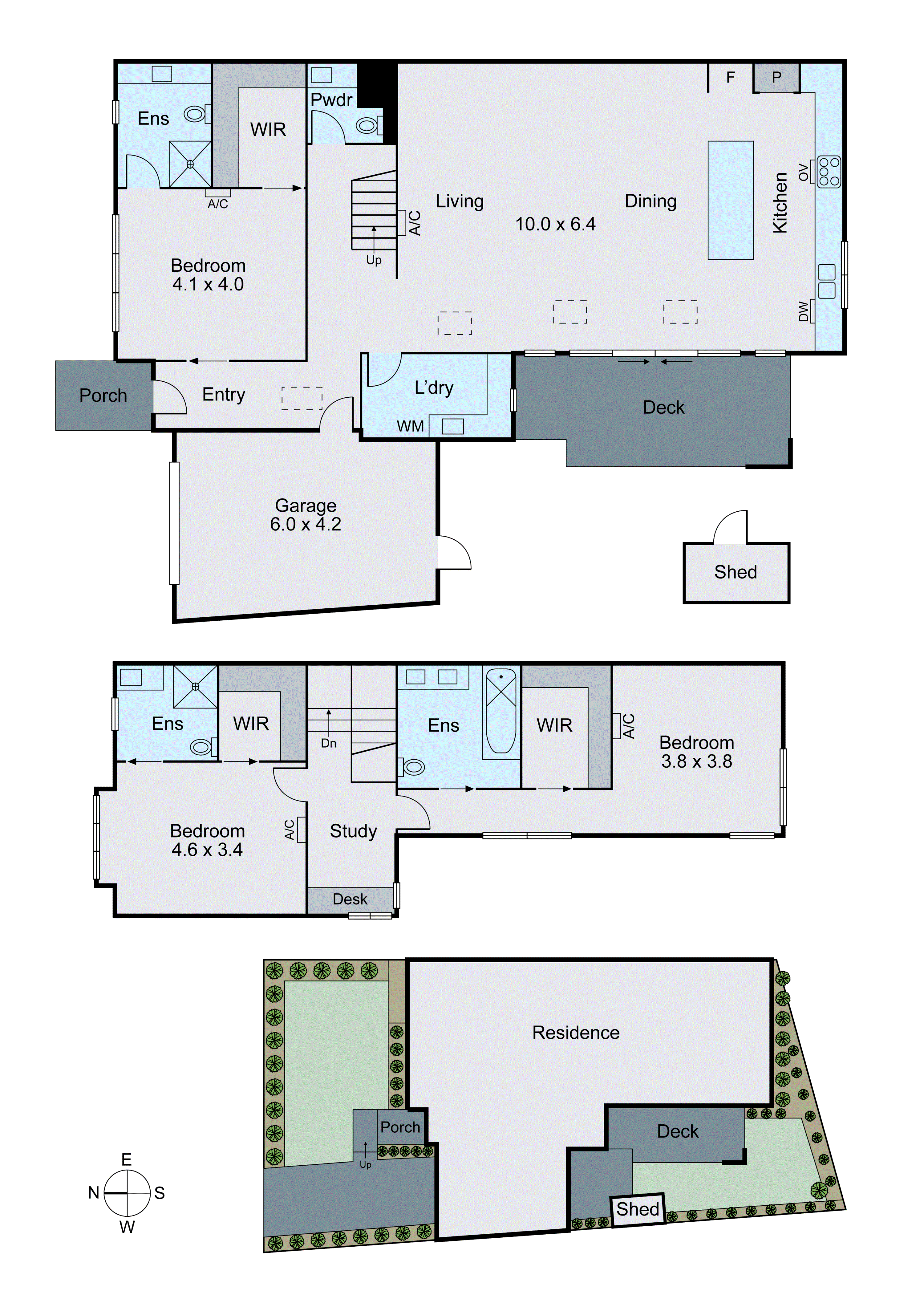 1/42 Power Avenue, Ashwood VIC 3147 - Floorplan