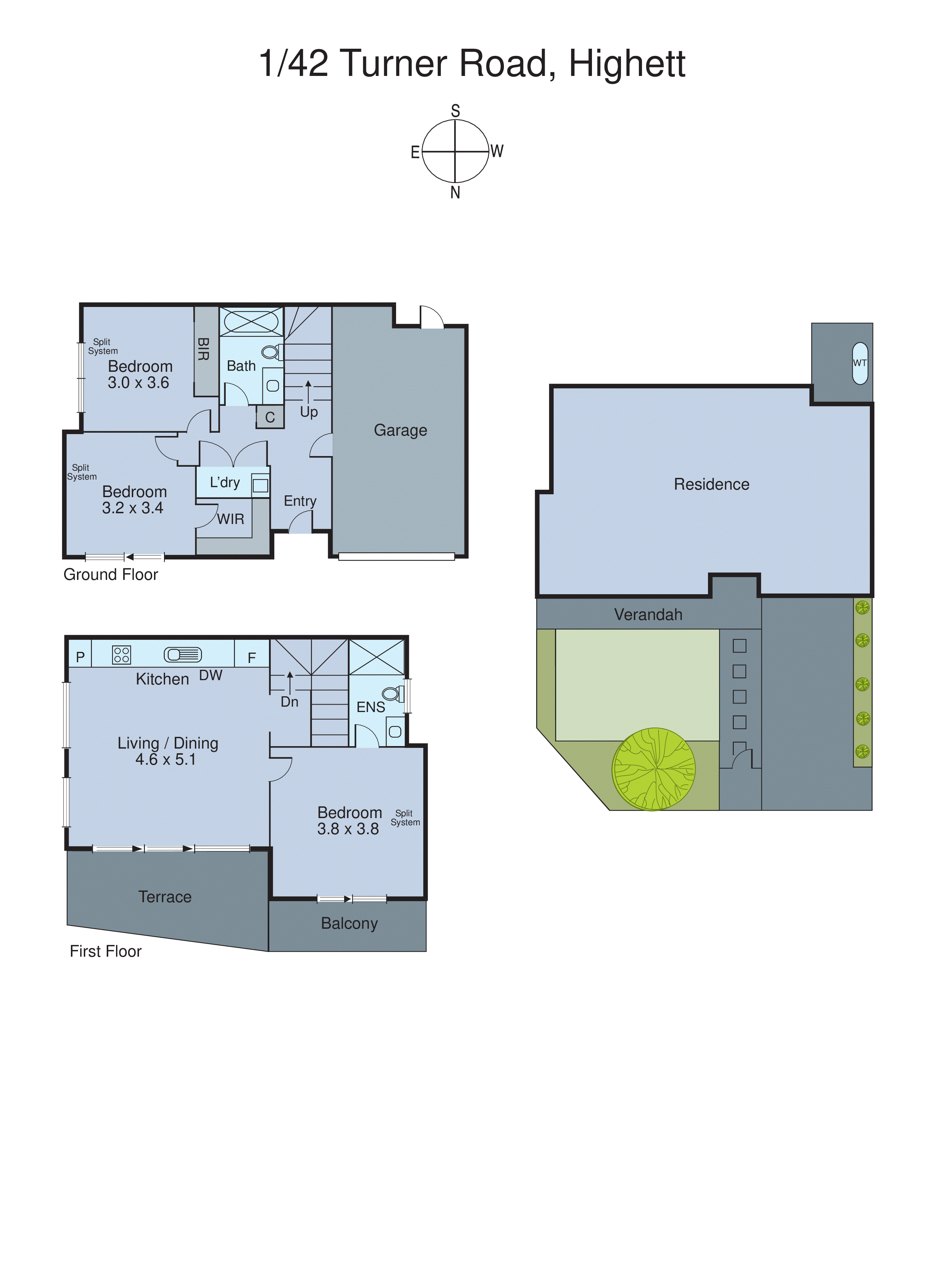 1/42 Turner Road, Highett VIC 3190 - Floorplan