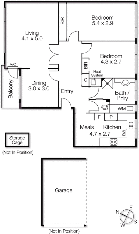 14/25 Mitford Street, St Kilda VIC 3182 - Floorplan