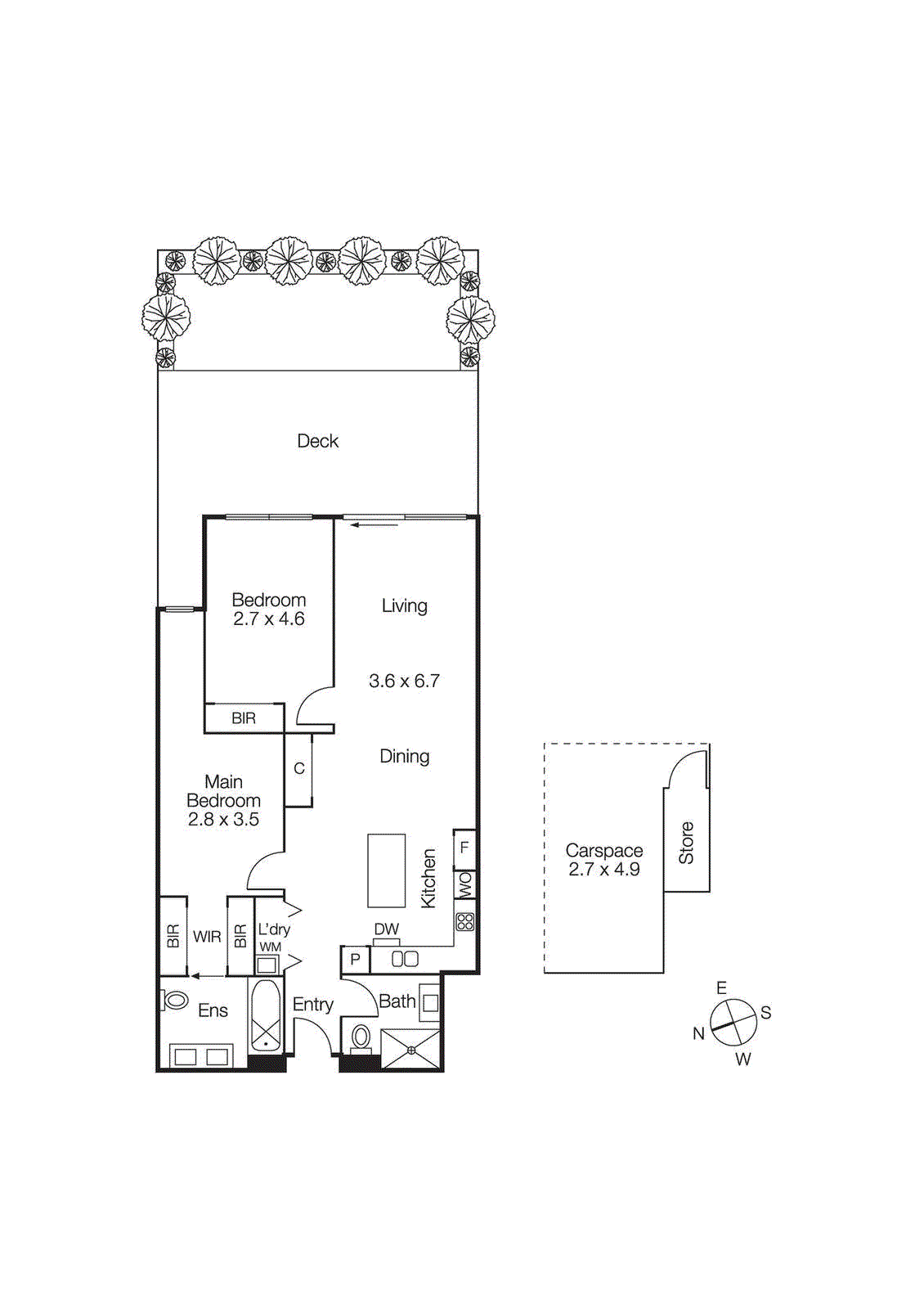 14/26 Warleigh Grove, Brighton VIC 3186 - Floorplan