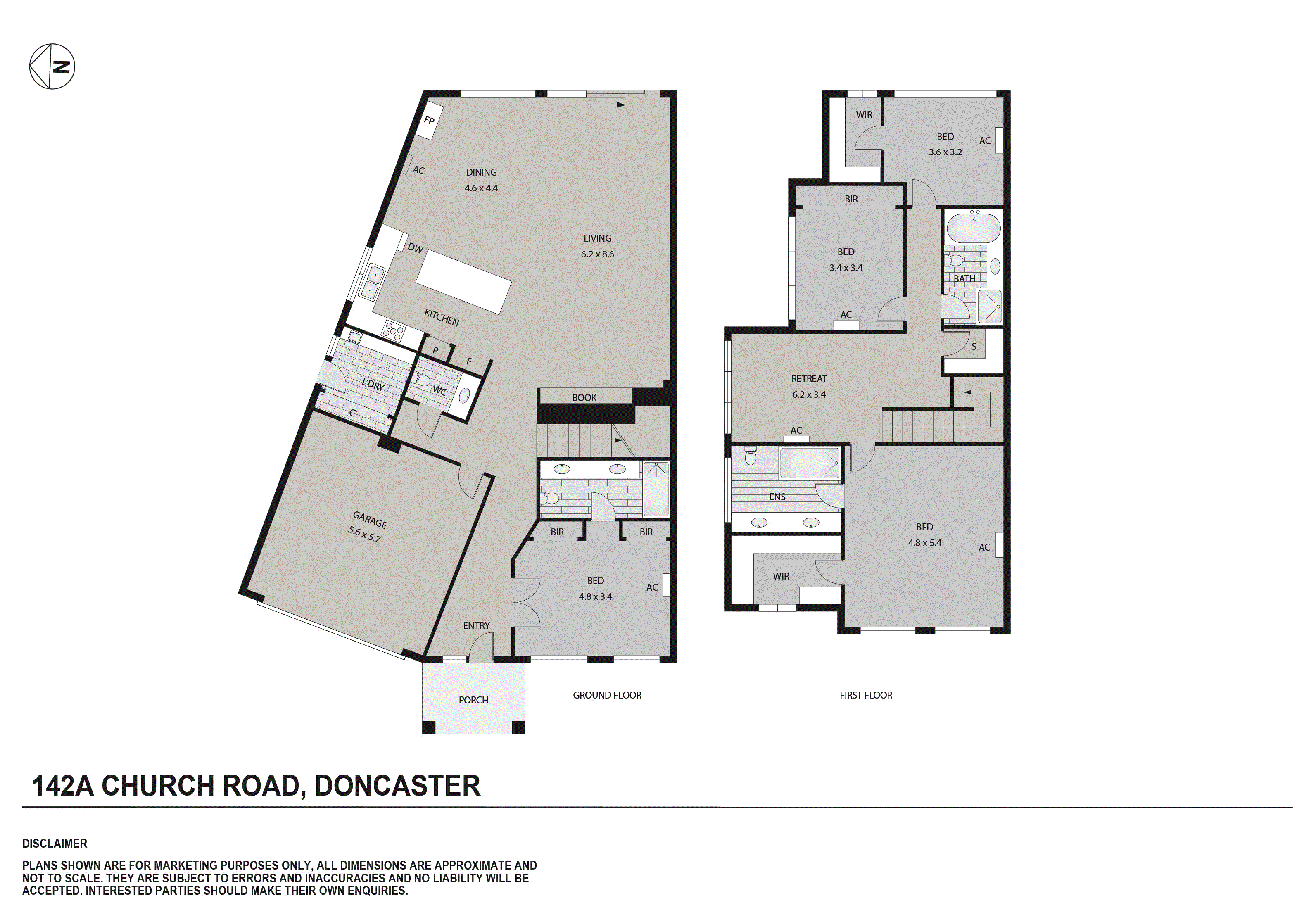 142A Church Road, Doncaster VIC 3108 - Floorplan