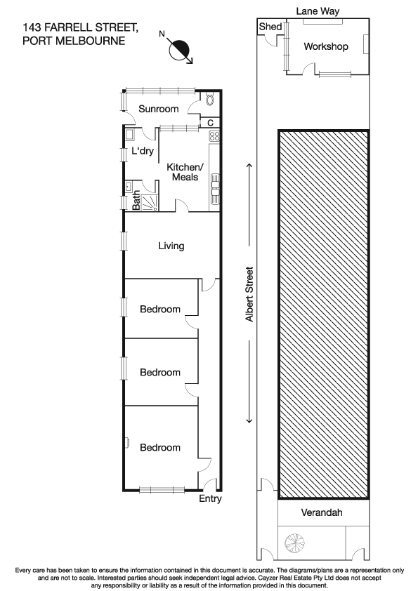 143 Farrell Street, PORT MELBOURNE VIC 3207 - Floorplan