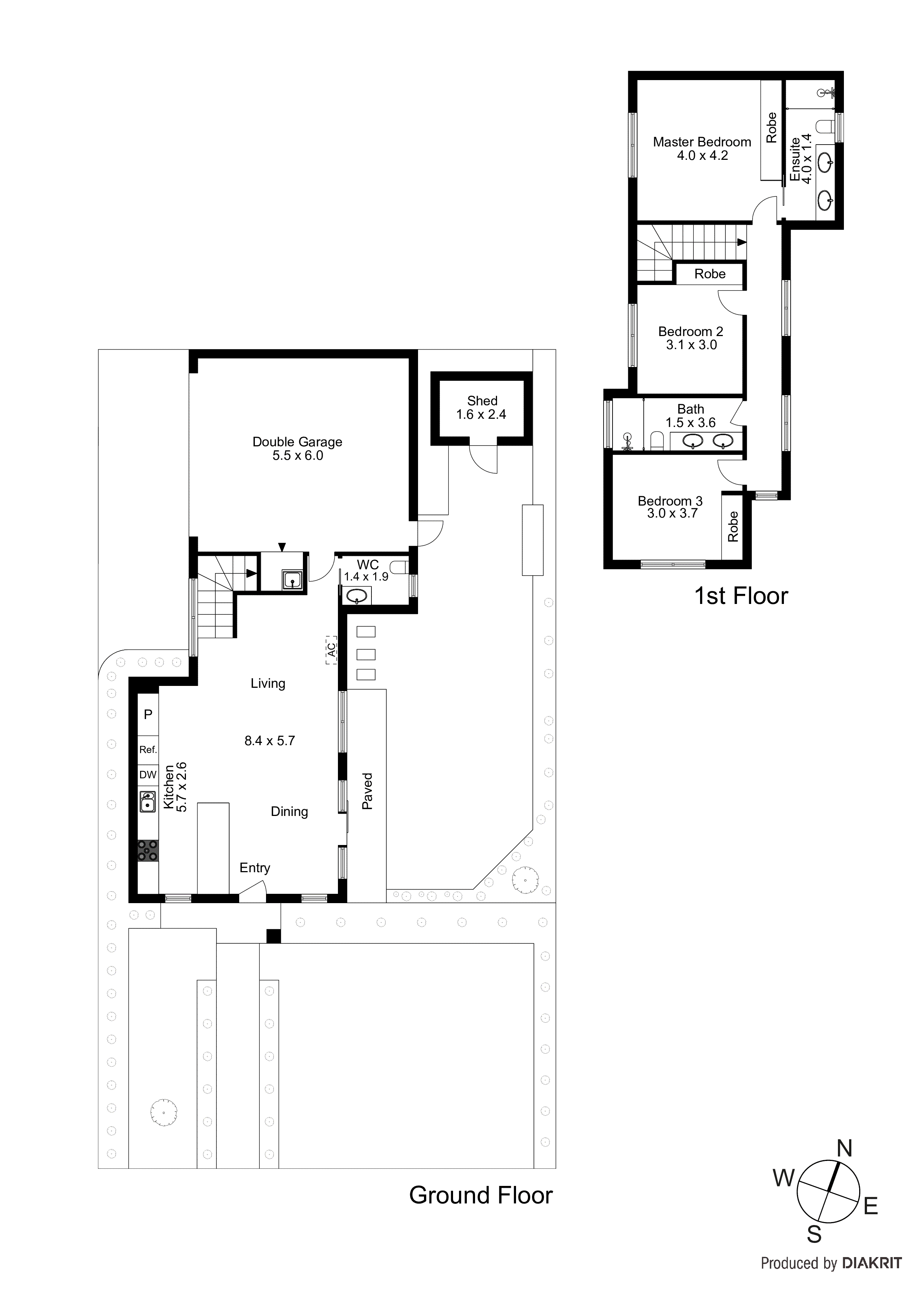 1/43 Golden Avenue, Chelsea VIC 3196 - Floorplan