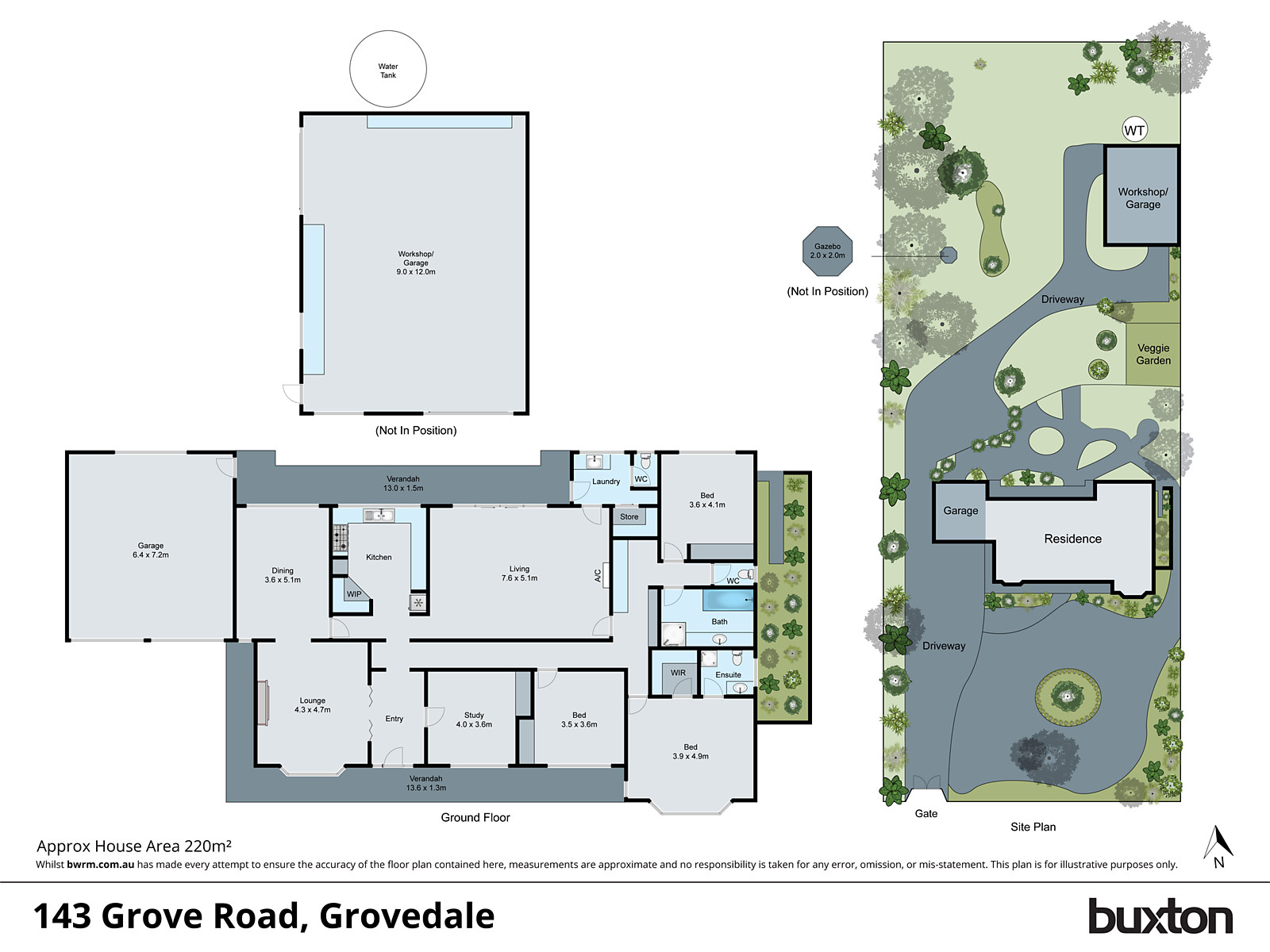143 Grove Road, Grovedale VIC 3216 - Floorplan