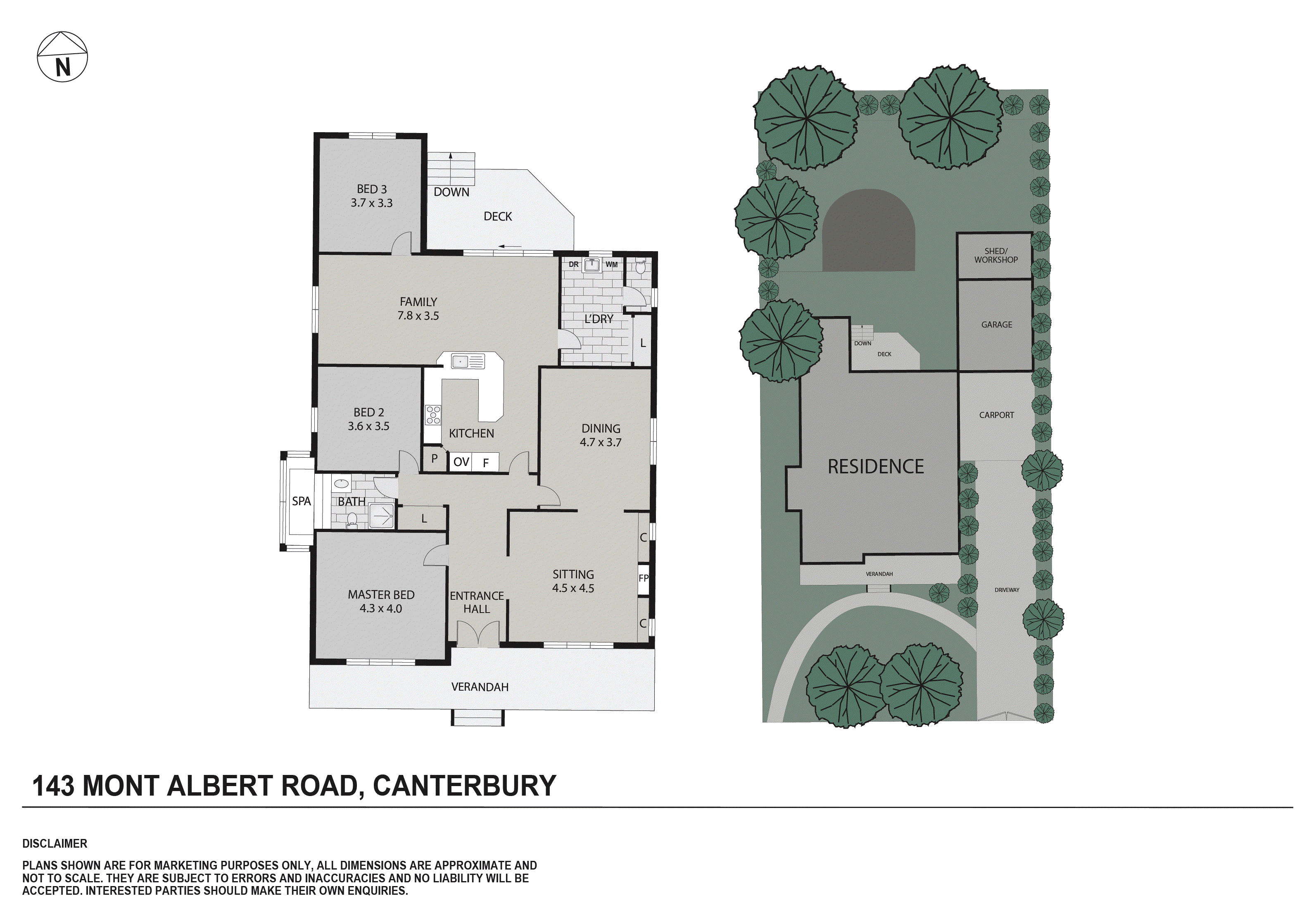 143 Mont Albert Road, Canterbury VIC 3126 - Floorplan