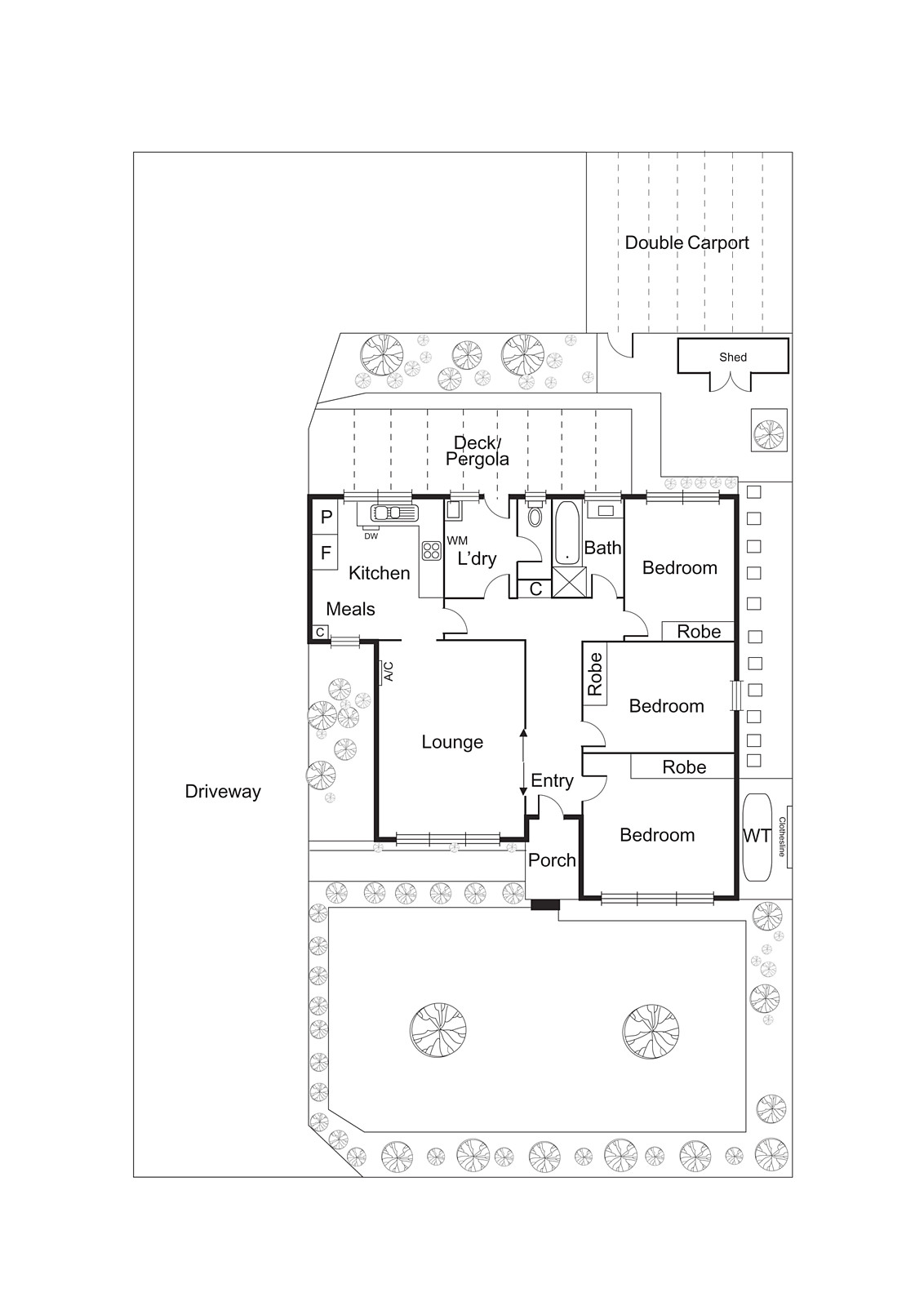 1/43 Randall Avenue, Edithvale VIC 3196 - Floorplan