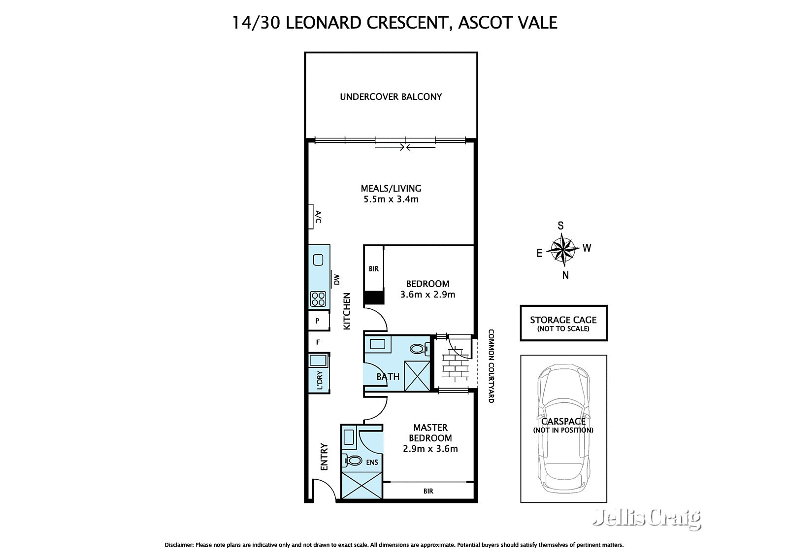 14/30 Leonard Crescent, Ascot Vale
- Floorplan 1