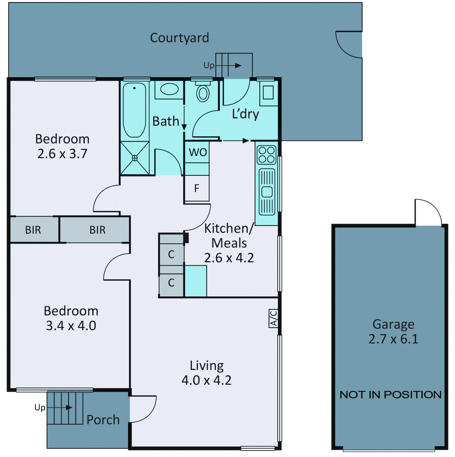 1/430 Warrigal Road, Ashburton VIC 3147 - Floorplan
