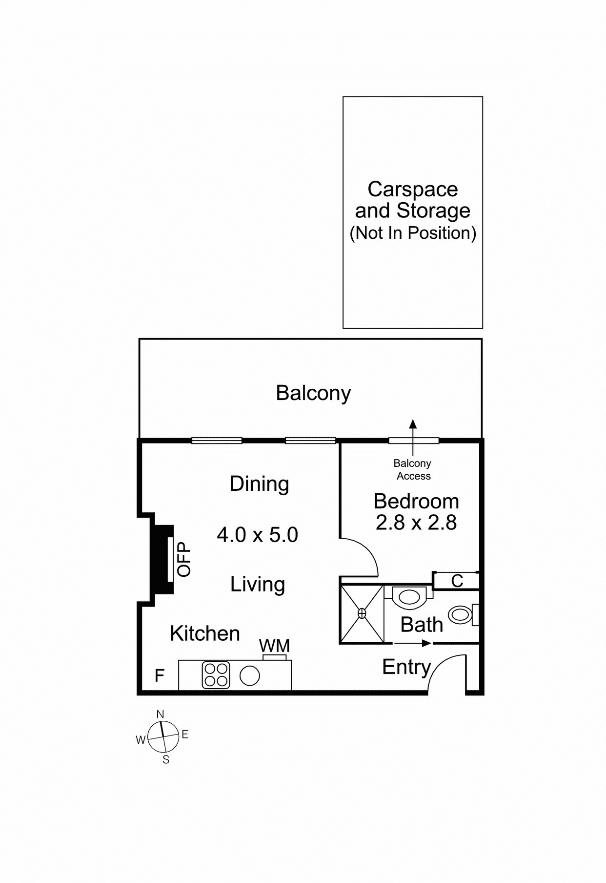 14/305 Carlisle Street, Balaclava VIC 3183 - Floorplan
