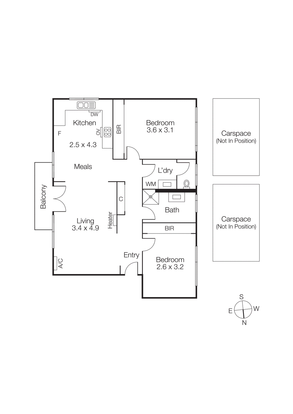 14/33 Hotham Street, St Kilda East VIC 3183 - Floorplan