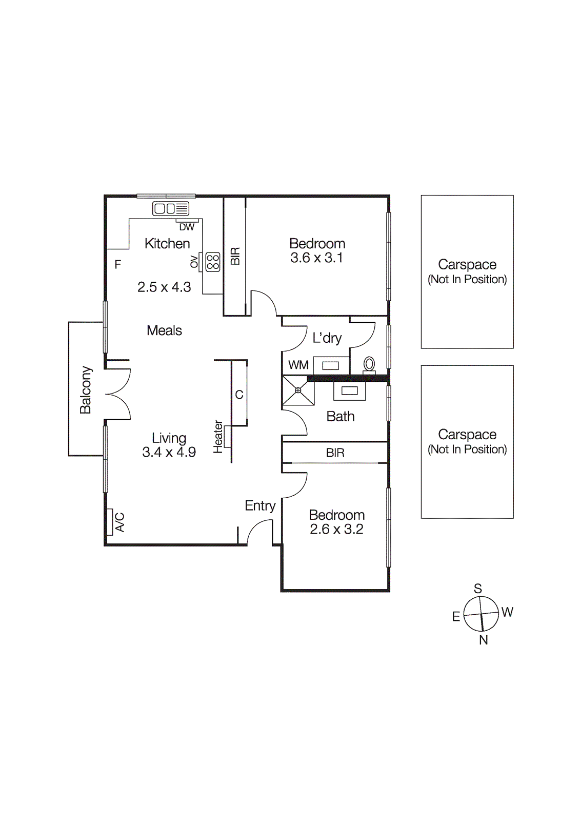 14/33 Hotham Street, St Kilda East VIC 3183 - Floorplan