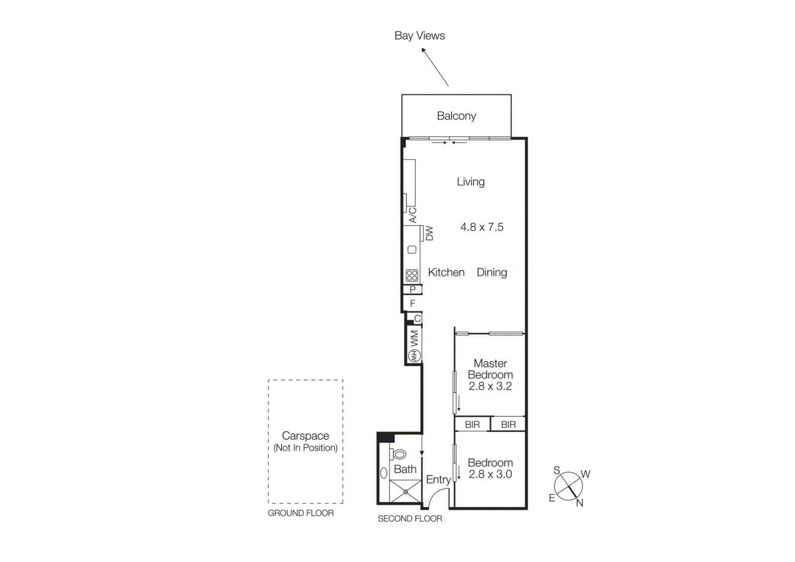14/33 Johnston Street, Port Melbourne VIC 3207 - Floorplan