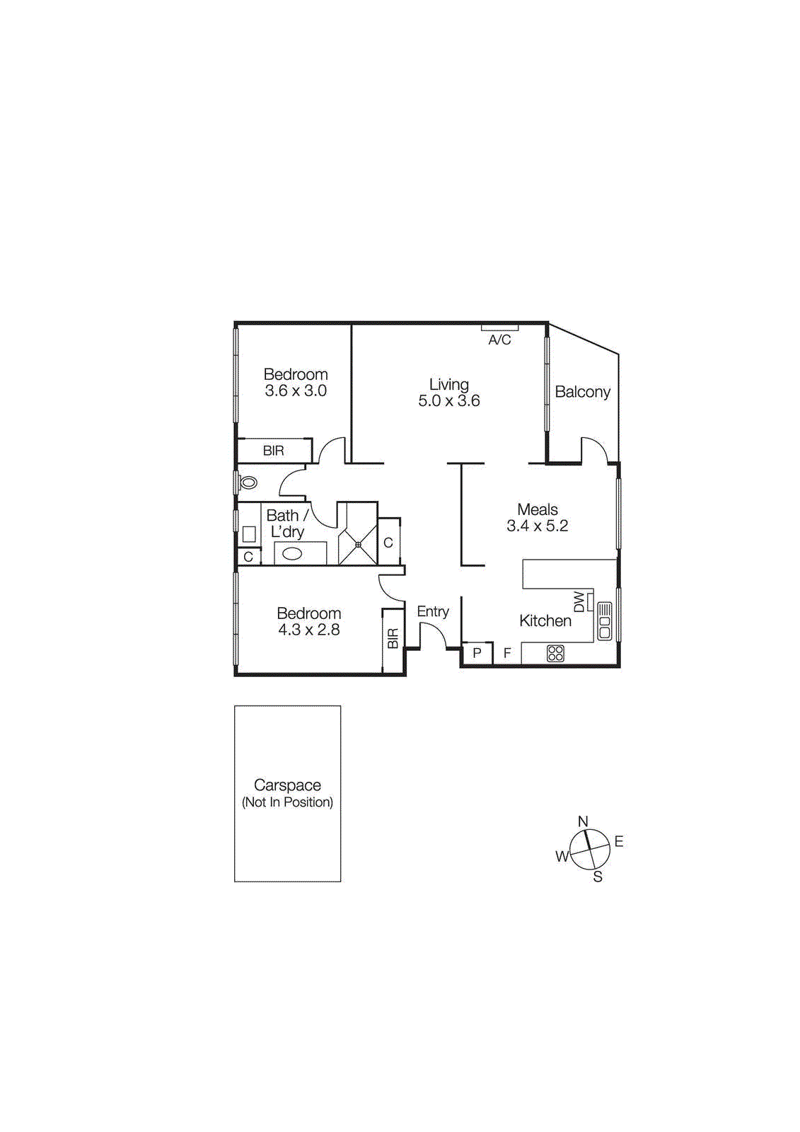 14/340 Dandenong Road, St Kilda East VIC 3183 - Floorplan