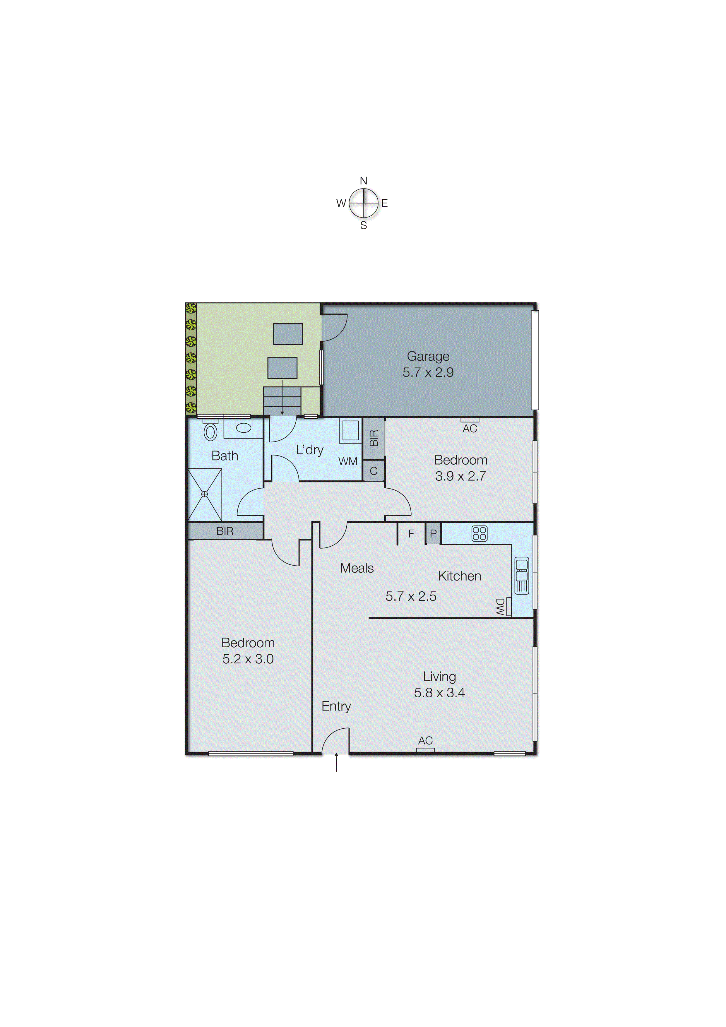 1/438-440 Nepean Highway, Parkdale VIC 3195 - Floorplan
