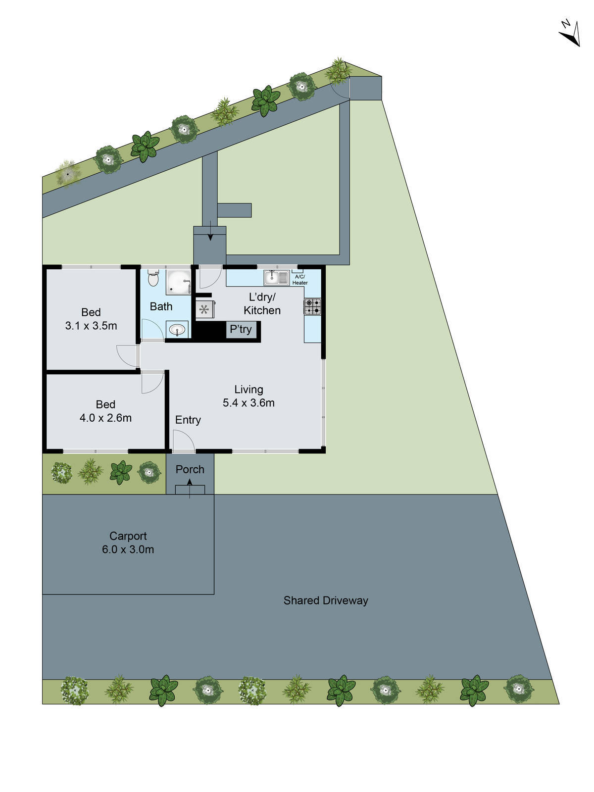 1/44 Bellarine Highway, NEWCOMB VIC 3219 - Floorplan