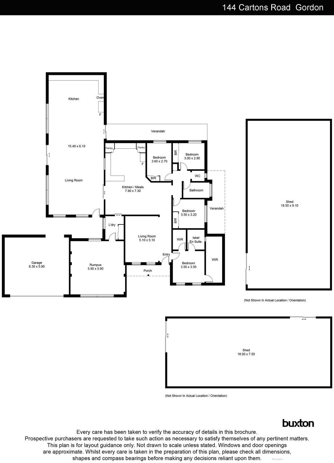 144 Cartons Road, Gordon VIC 3345 - Floorplan