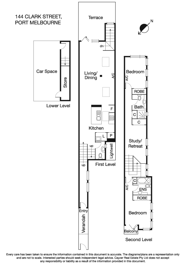 144 Clark Street, PORT MELBOURNE VIC 3207 - Floorplan
