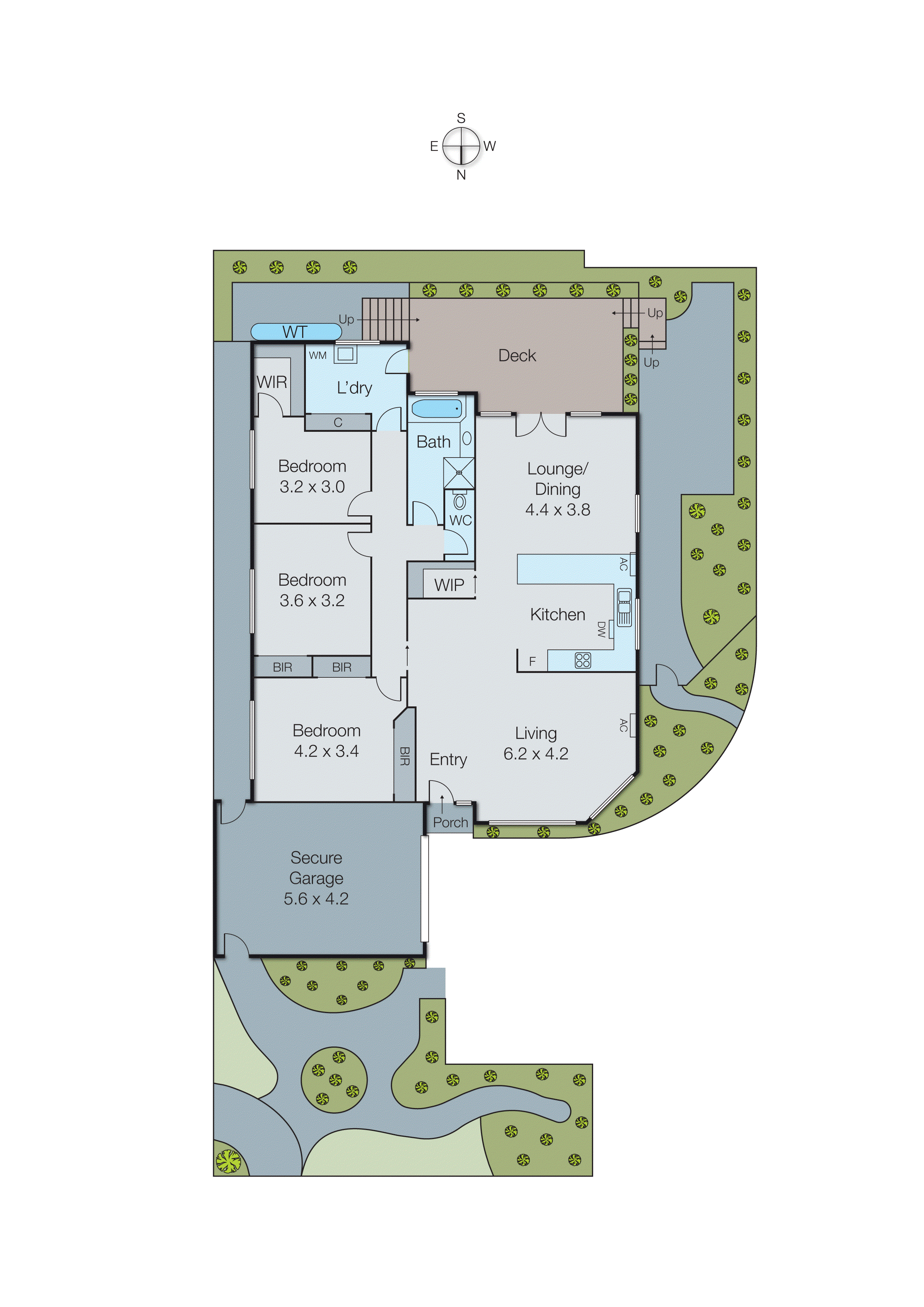 1/44 Flinders Street, Mentone VIC 3194 - Floorplan
