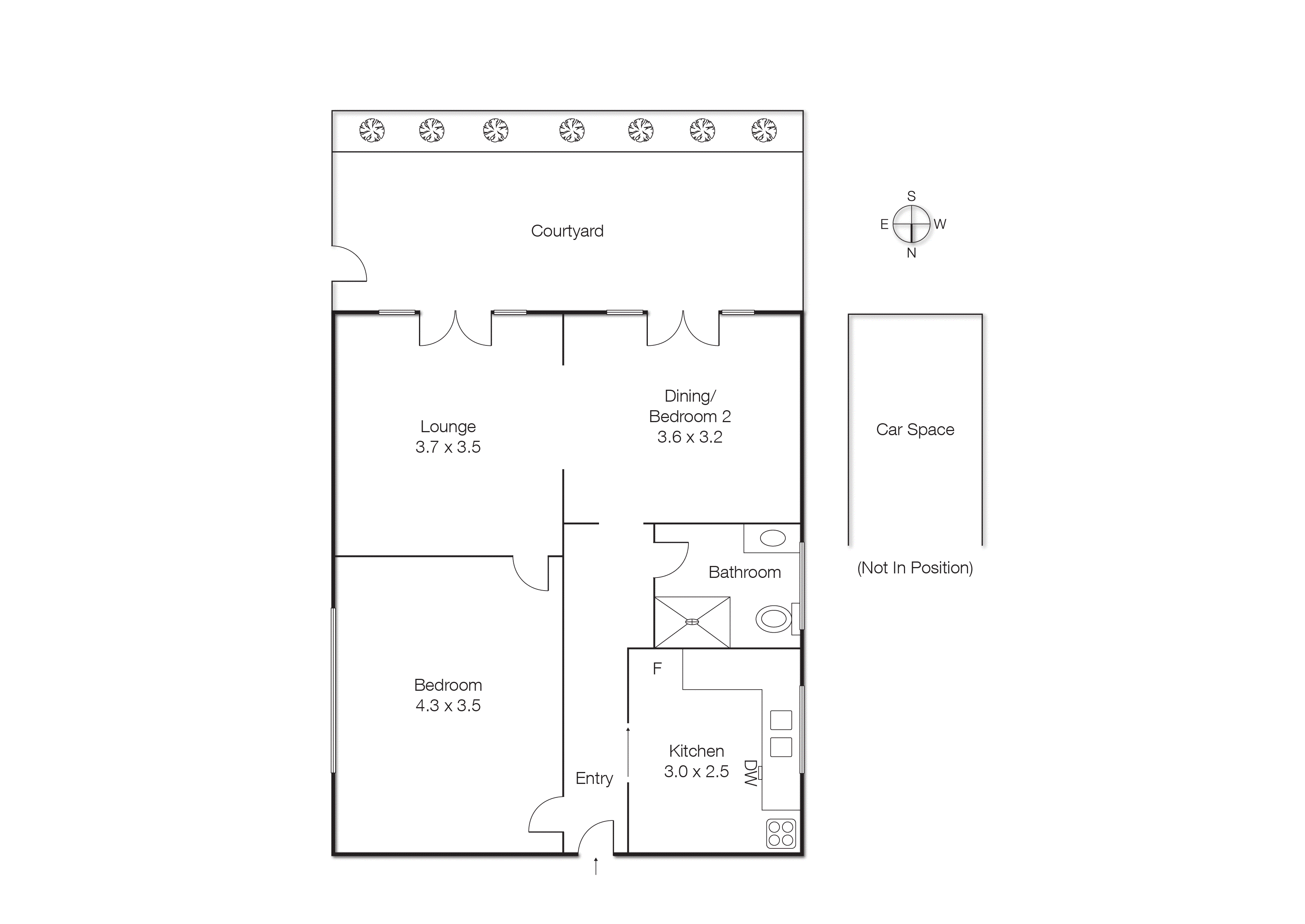 1/44 Gourlay Street, Balaclava VIC 3183 - Floorplan