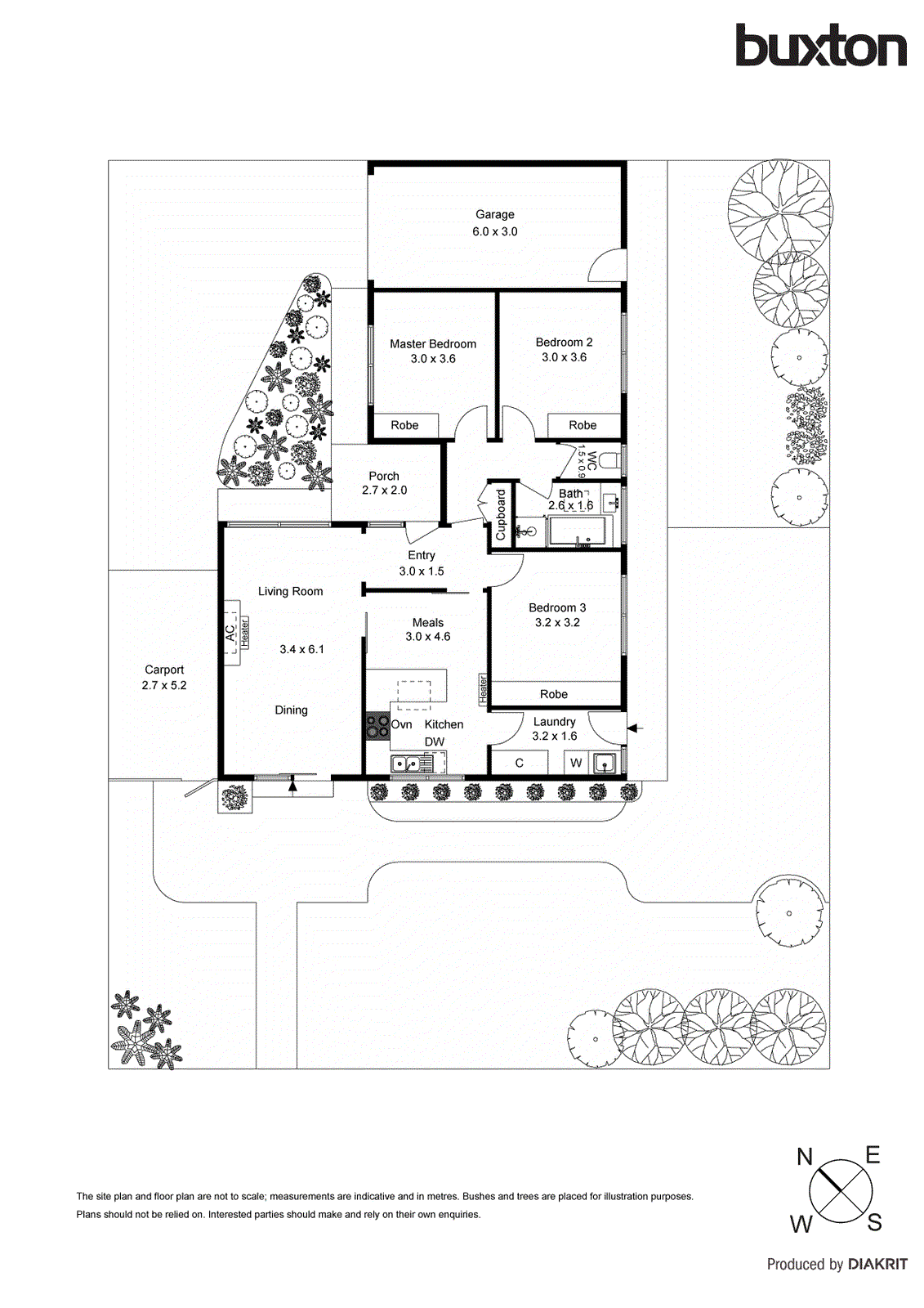 1/44 Third Avenue, Chelsea Heights VIC 3196 - Floorplan